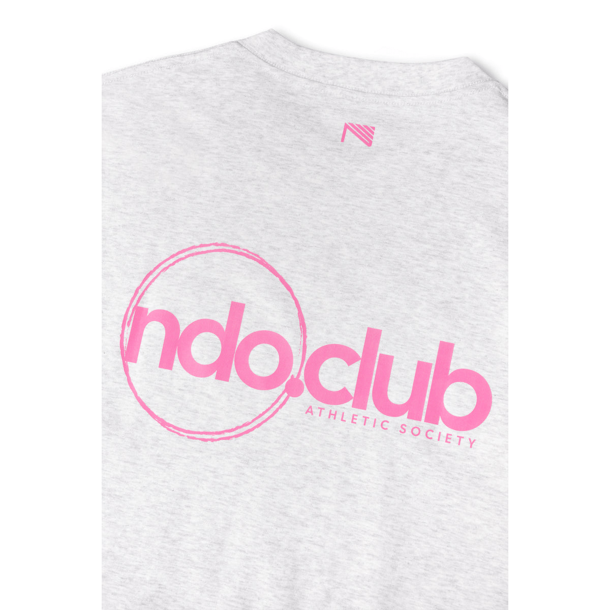 Ndo run club t-shirt grau pink - CNDOR5959 - Coziness
