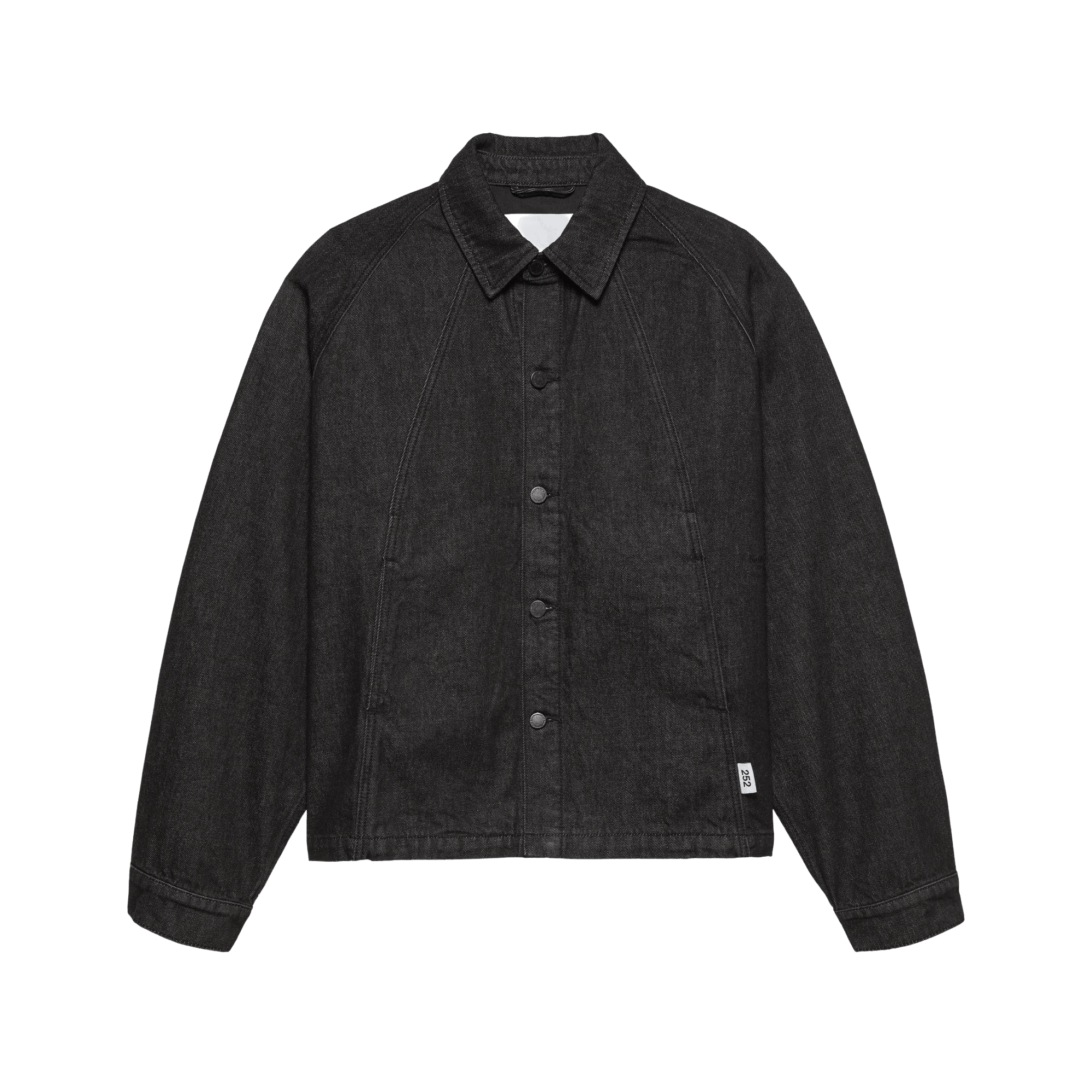 New Amsterdam Denim Overshirt Black -  - Coziness