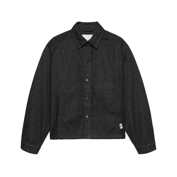 New Amsterdam Denim Overshirt Black -  - Coziness