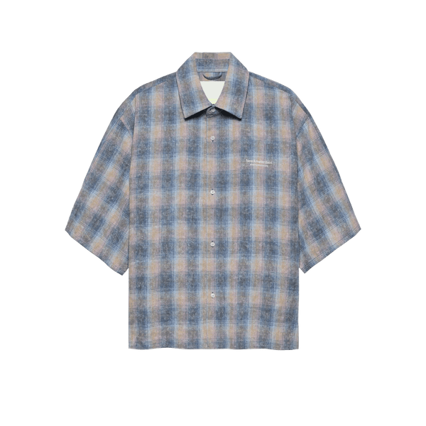 New Amsterdam Flanel Short Sleeve Button-Up Multicolour - CNEWA12813 - Coziness