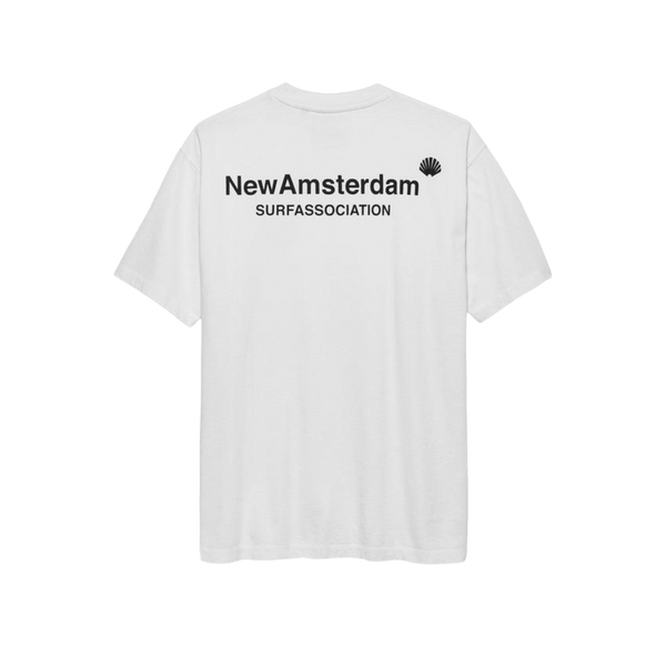 New Amsterdam Logo T-Shirt White -  - Coziness