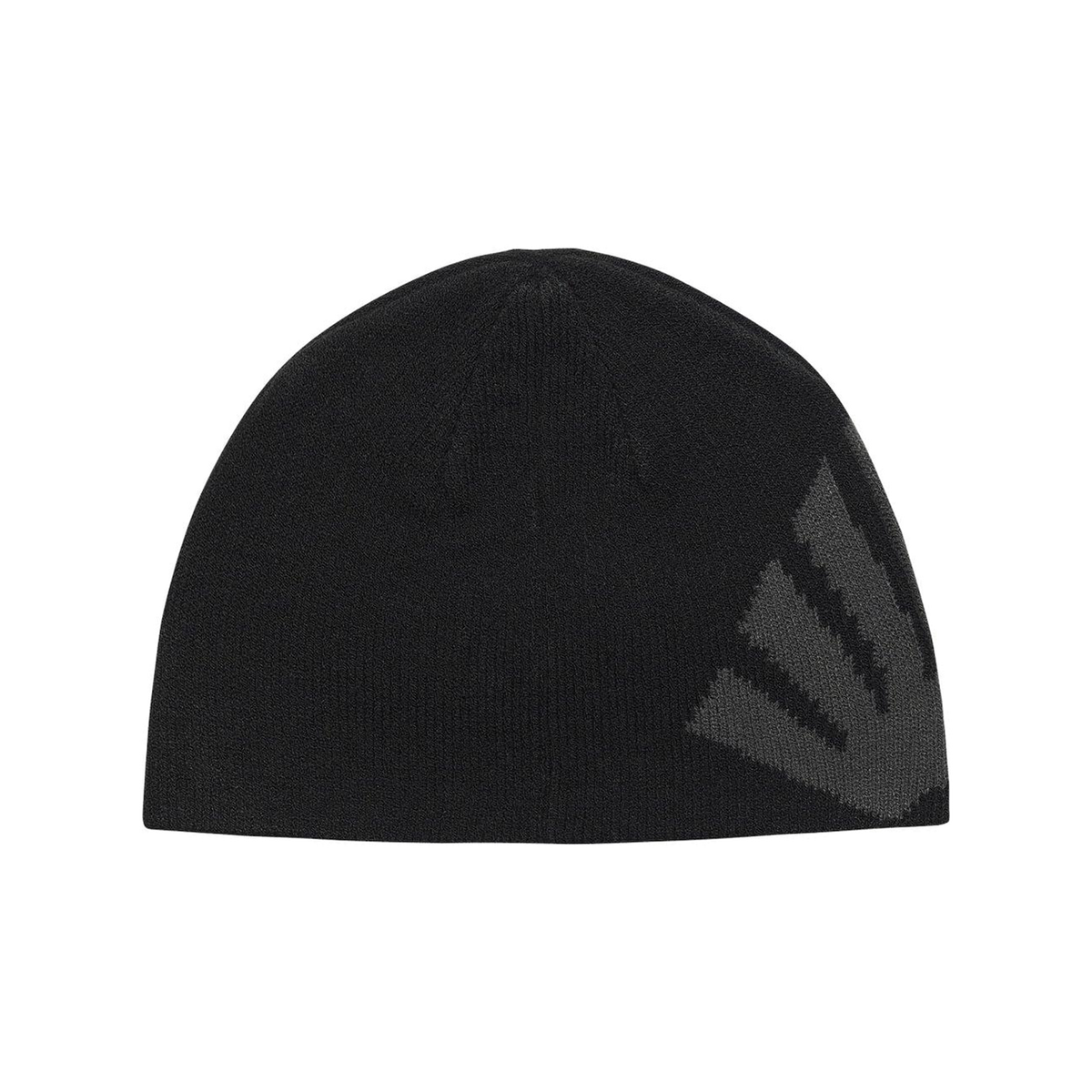 New Amsterdam Oyster Beanie in Schwarz, seitlich