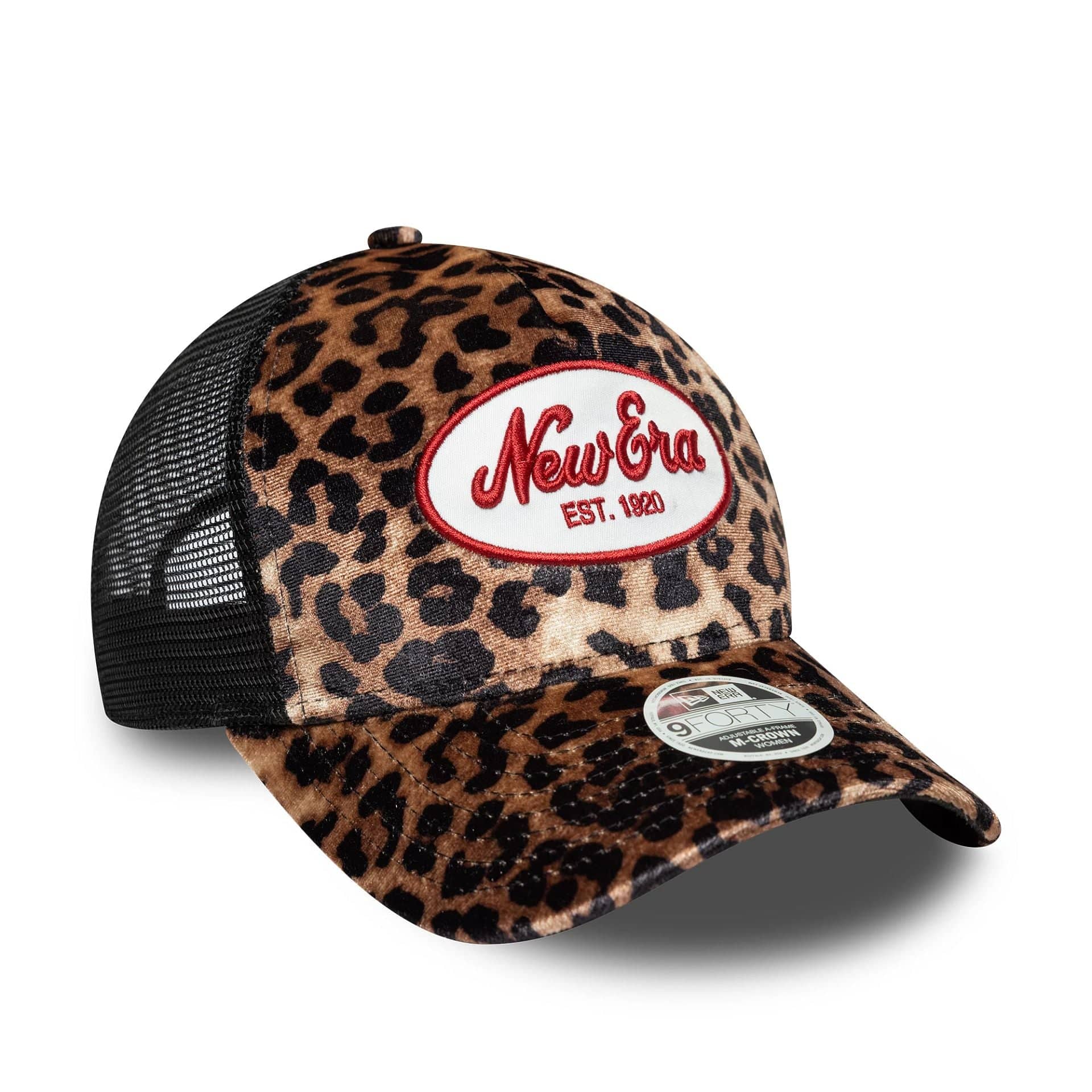 New Era 9FORTY A - Frame Trucker Cap Leopard Beige Wmns - CNEWE8785 - Coziness