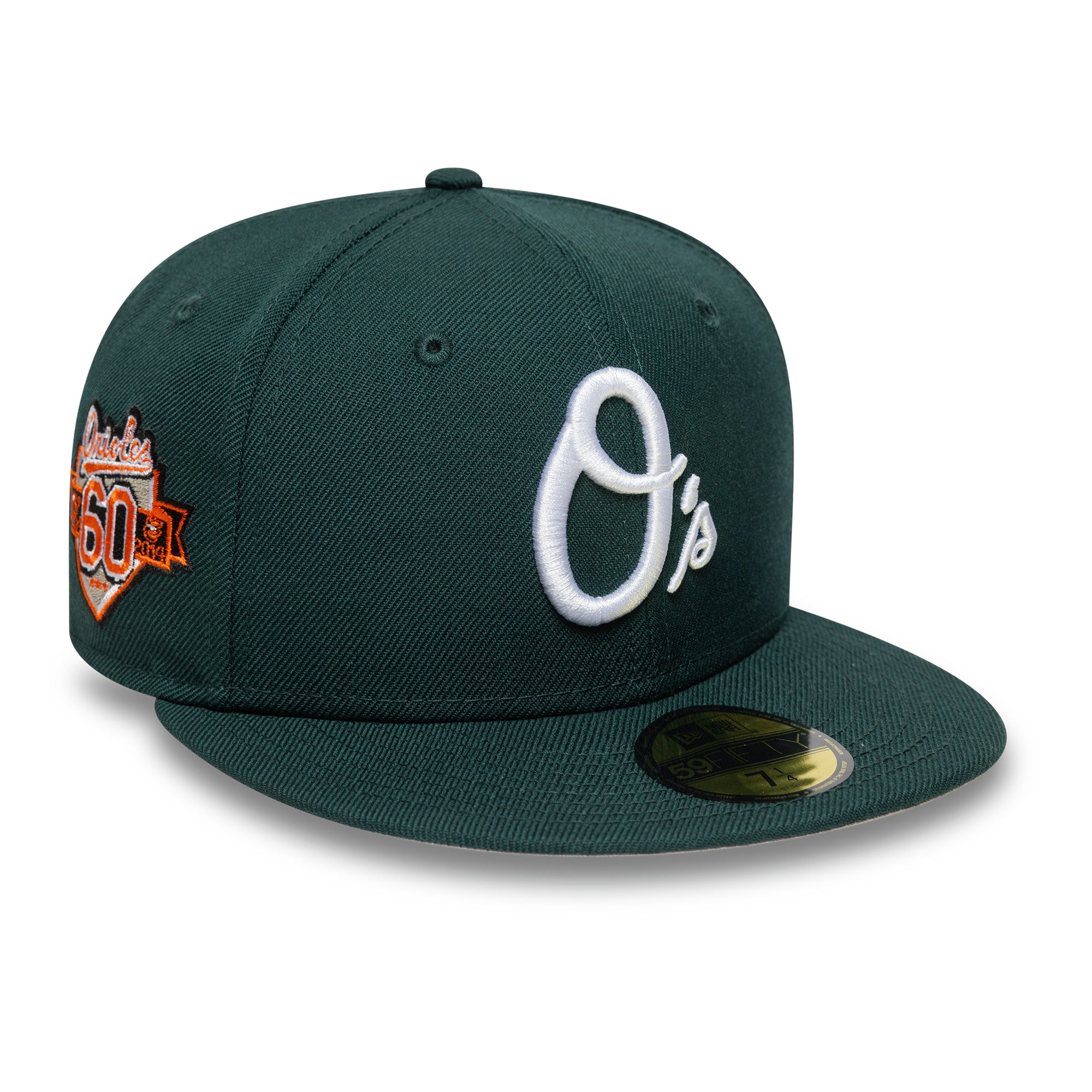 New Era Baltimore Orioles 59FIFTY Fitted Cap Dunkelgrün - CNEWE6970 - Coziness