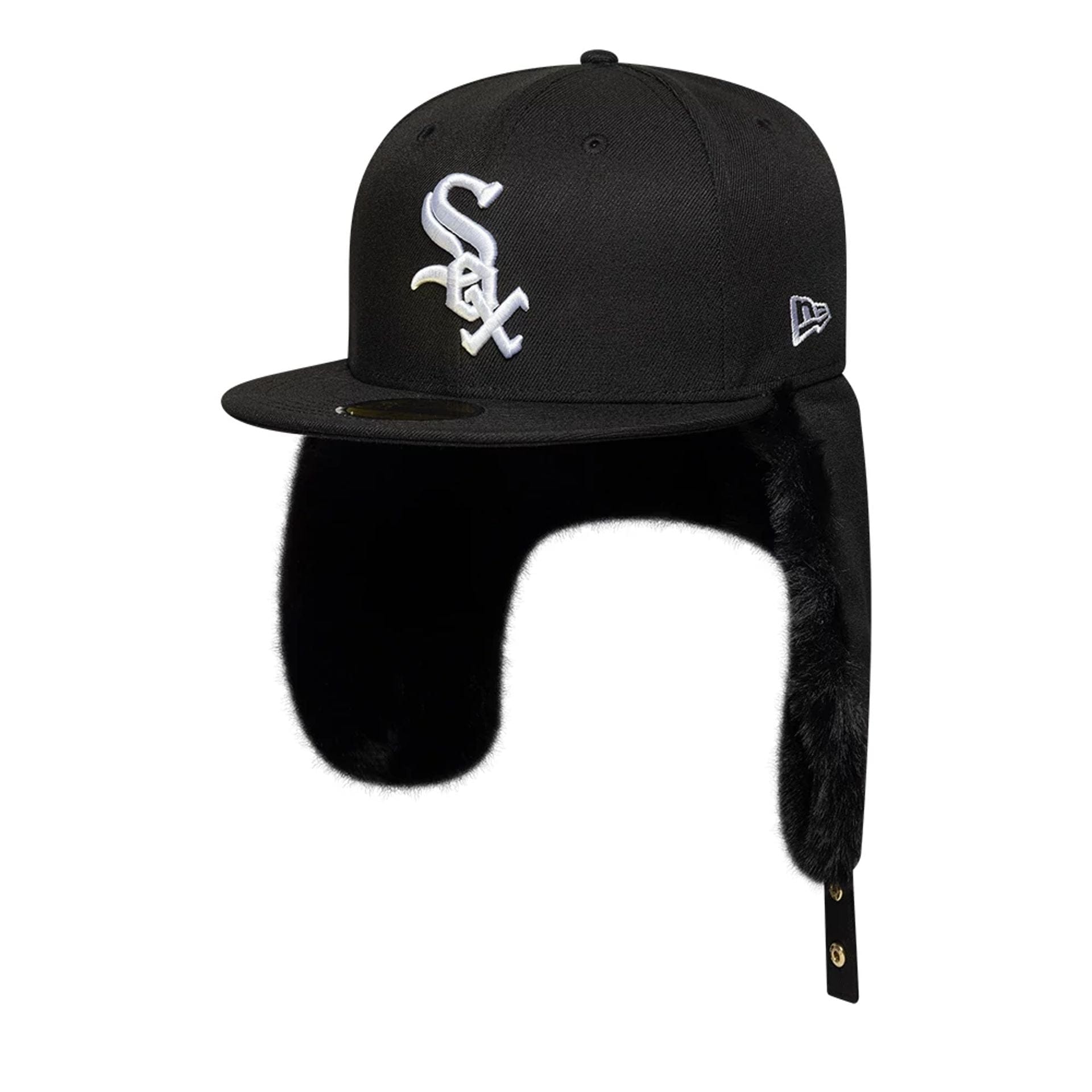 New Era Chicago White Sox 59FIFTY Dogear Cap Black - CNEWE7921 - Coziness
