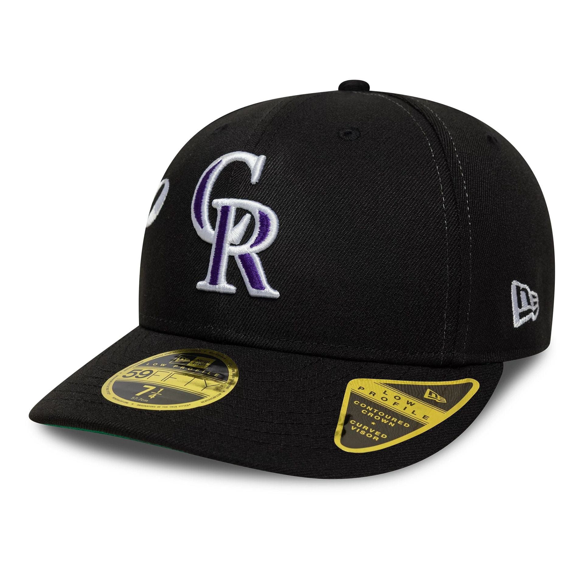 New Era Colorado Rockies Est. Script Low Profile 59FIFTY Fitted Cap Navy - CNEWE8775 - Coziness