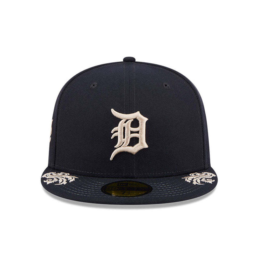 New Era Detroit Tigers 59FIFTY Wordmark Cap Navy - CNEWE14121 - Coziness