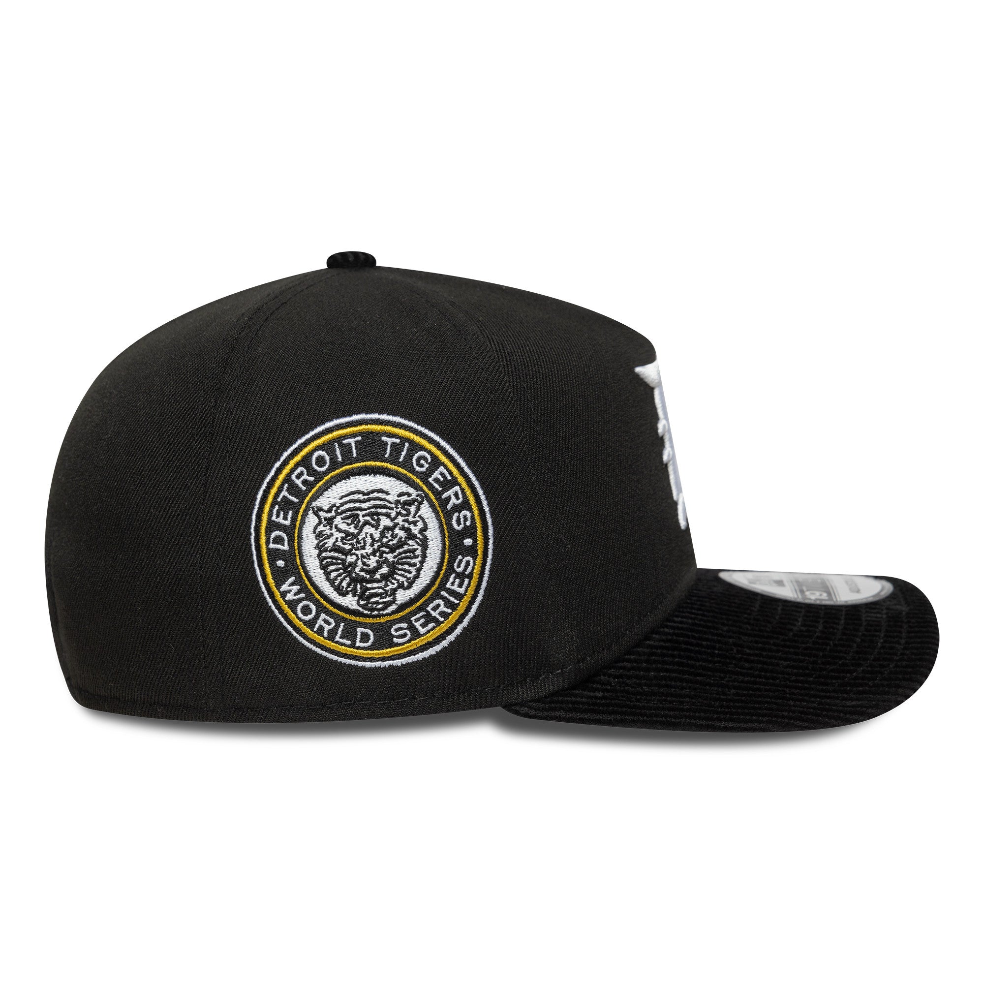 New Era Detroit Tigers Cooperstown 19TWENTY Cord Cap Schwarz - CNEWE6995 - Coziness