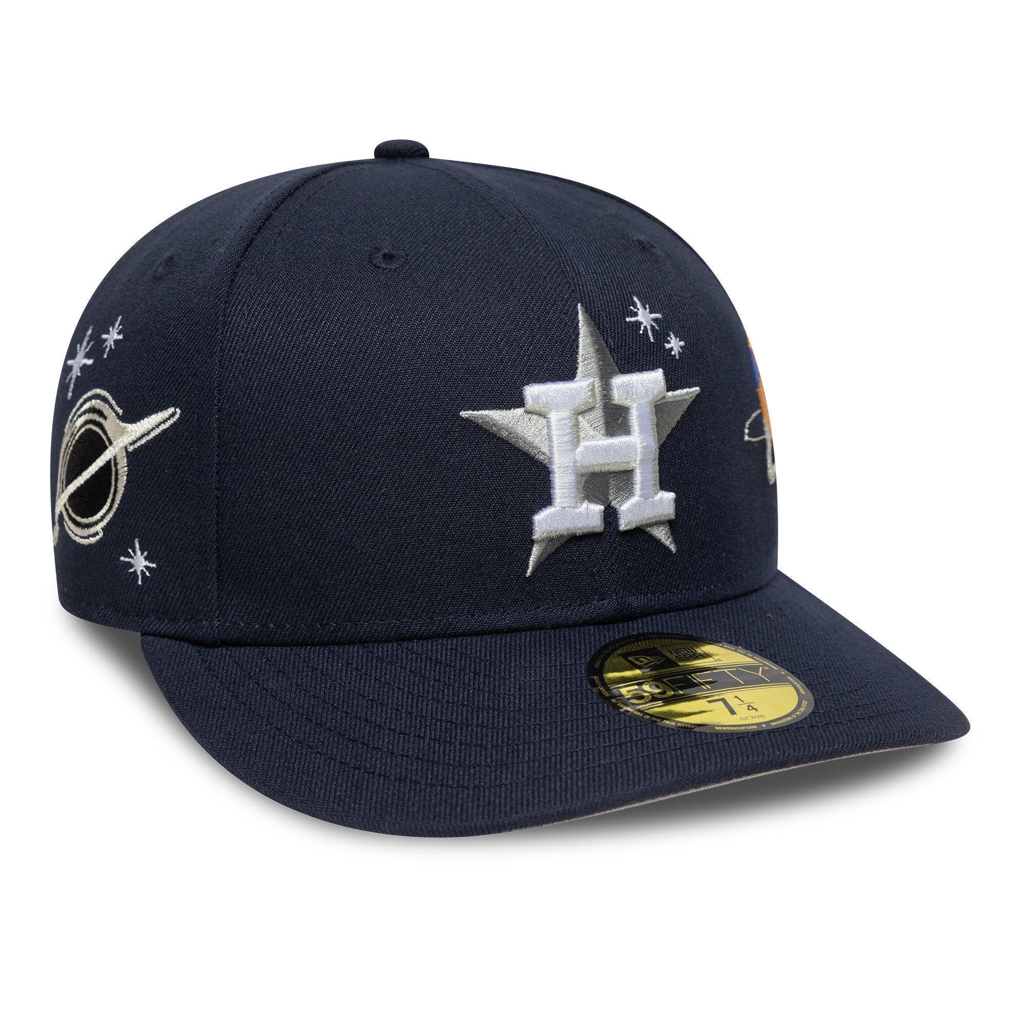 New Era Houston Astros Planet Icon 59FIFTY Fitted Cap Navy - CNEWE6945 - Coziness