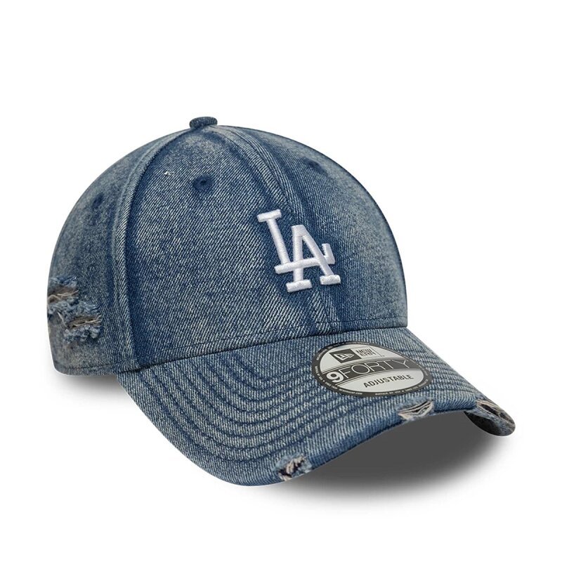 New Era LA Dodgers 9FORTY Denim Cap Acid Wash - CNEWE9853 - Coziness