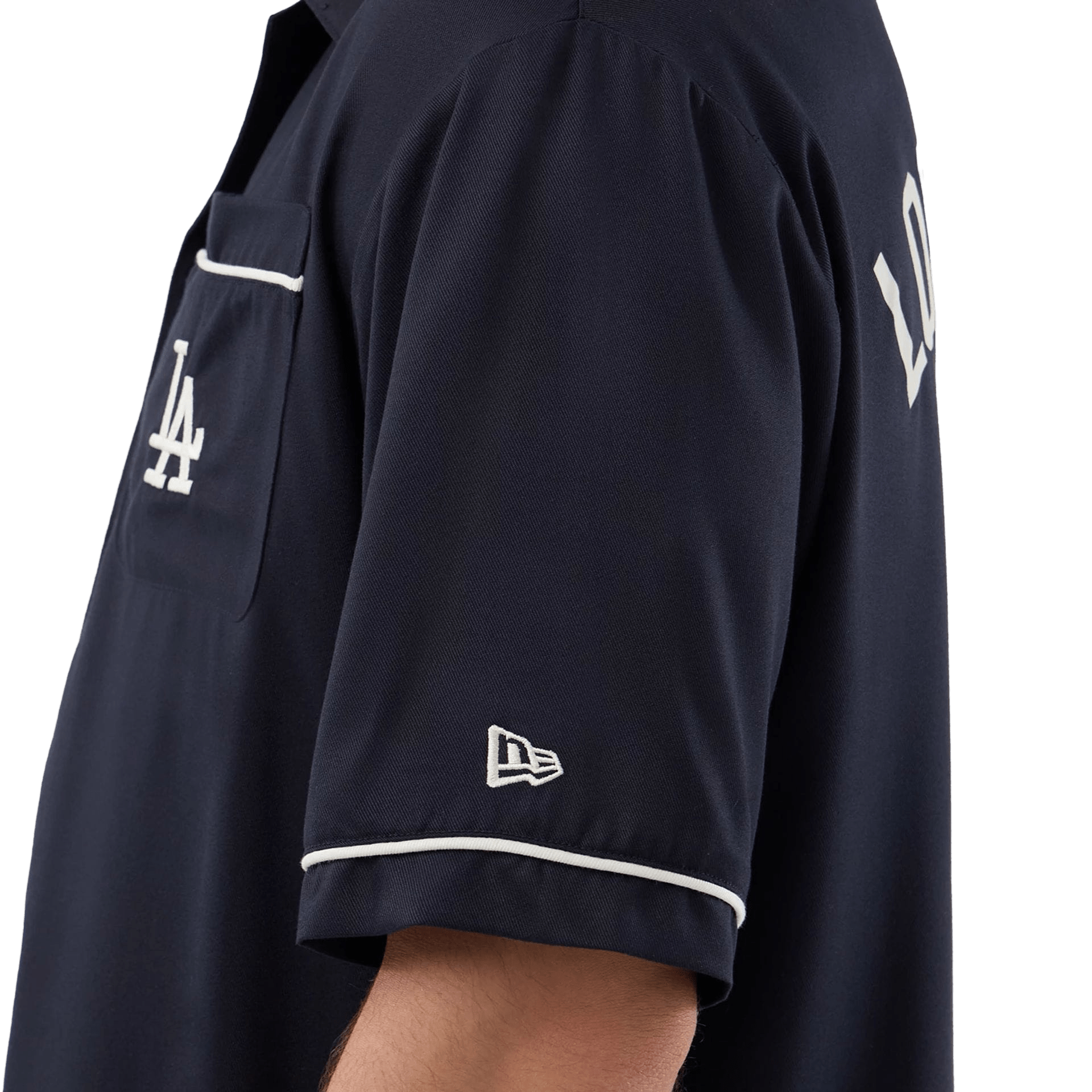 New Era LA Dodgers Kurzarm Hemd Navy - CNEWE10201 - Coziness
