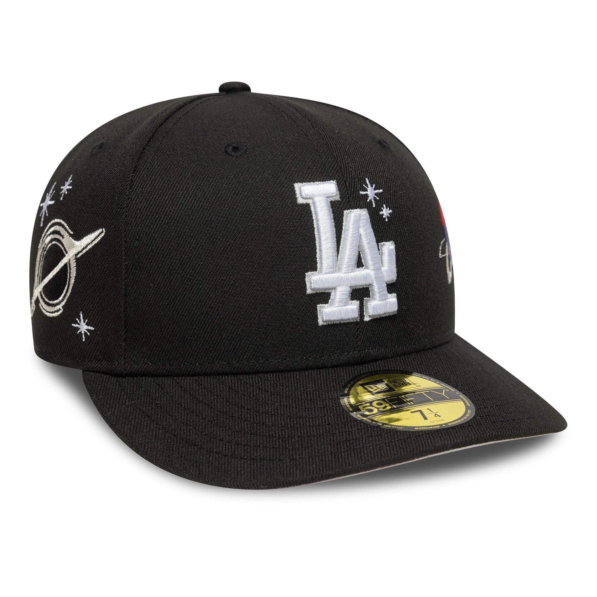 New Era LA Dodgers Planet Icon 59FIFTY Fitted Cap Schwarz - CNEWE6953 - Coziness