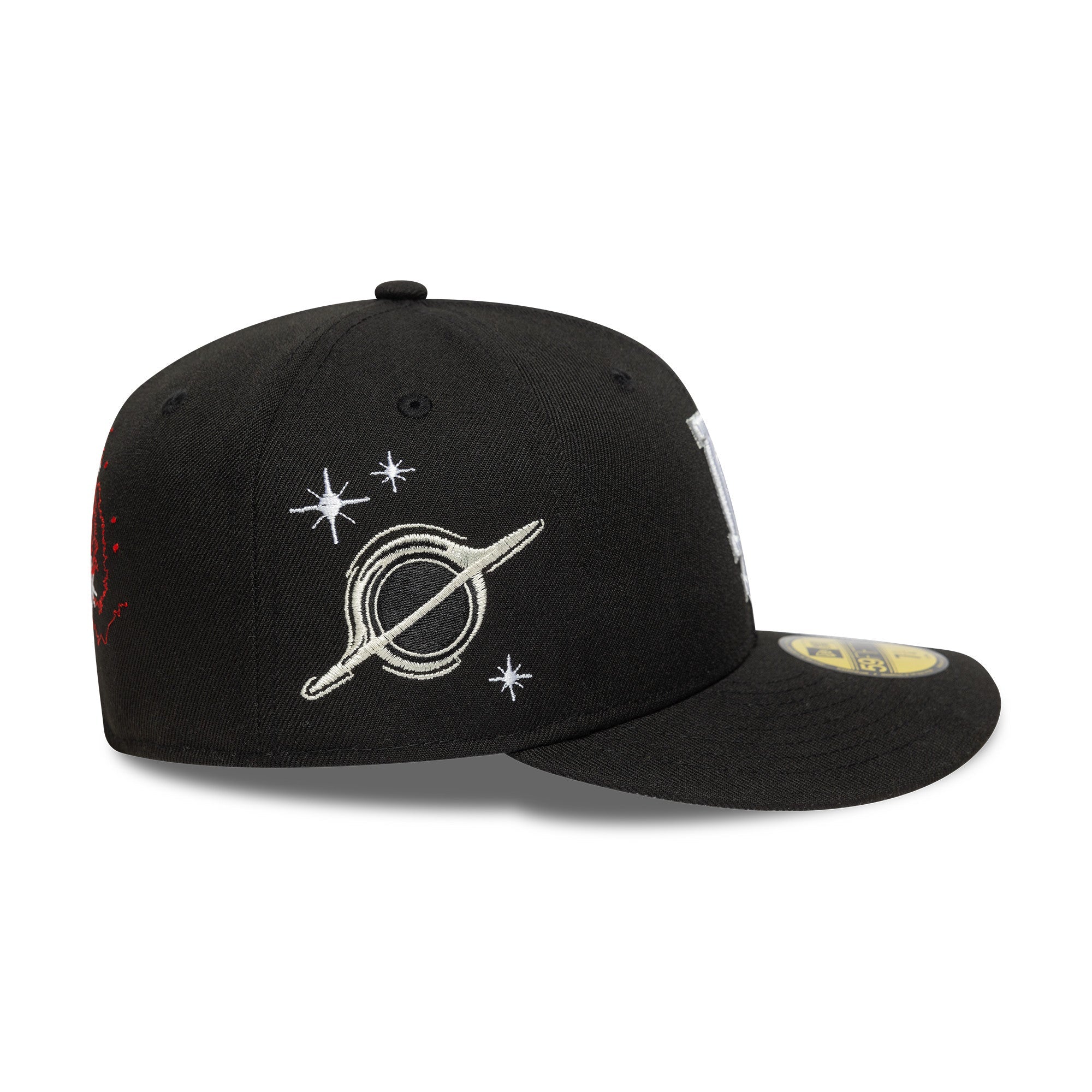 New Era LA Dodgers Planet Icon 59FIFTY Fitted Cap Schwarz - CNEWE6953 - Coziness