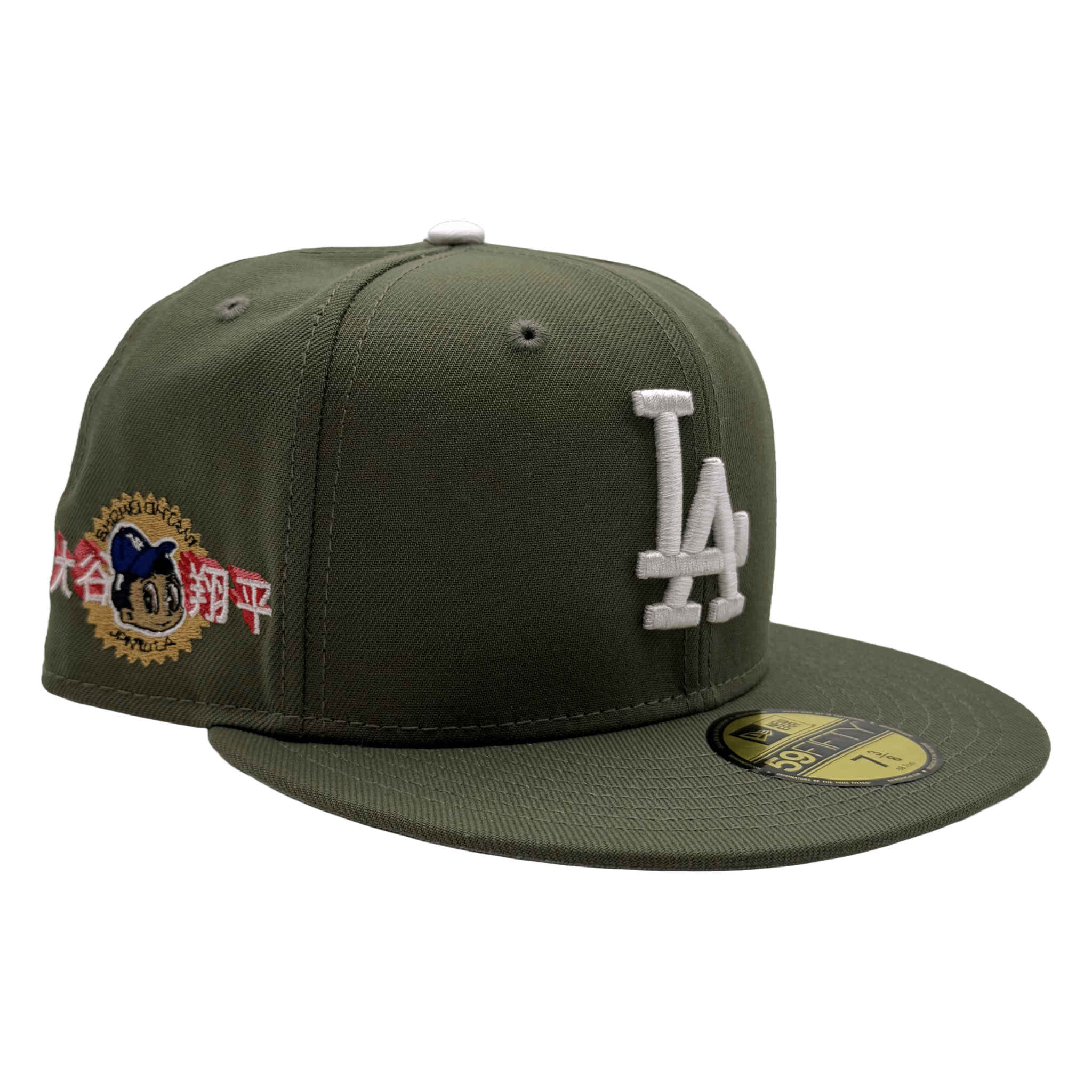 New Era LA Dodgers Shohei Ohtani 59FIFTY Cap Japan Edition Olive - CNEWE7524 - Coziness