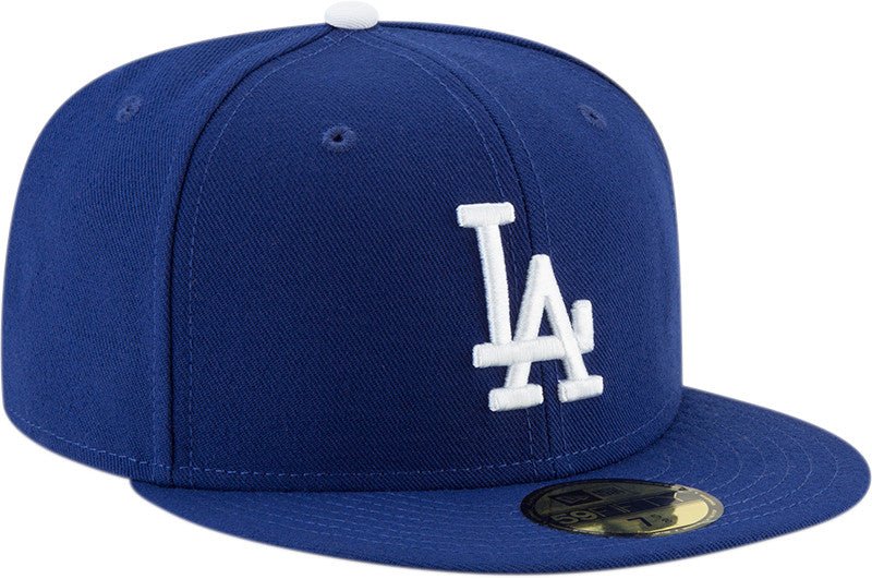 New Era MLB AC Perf Blue LA Dodgers 59FIFTY Fitted Cap - CNEWE4518 - Coziness