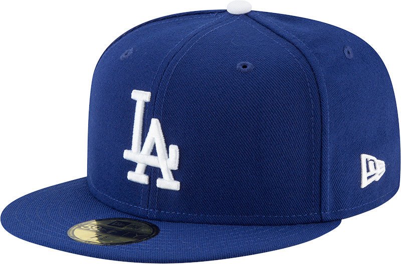 New Era MLB AC Perf Blue LA Dodgers 59FIFTY Fitted Cap - CNEWE4518 - Coziness