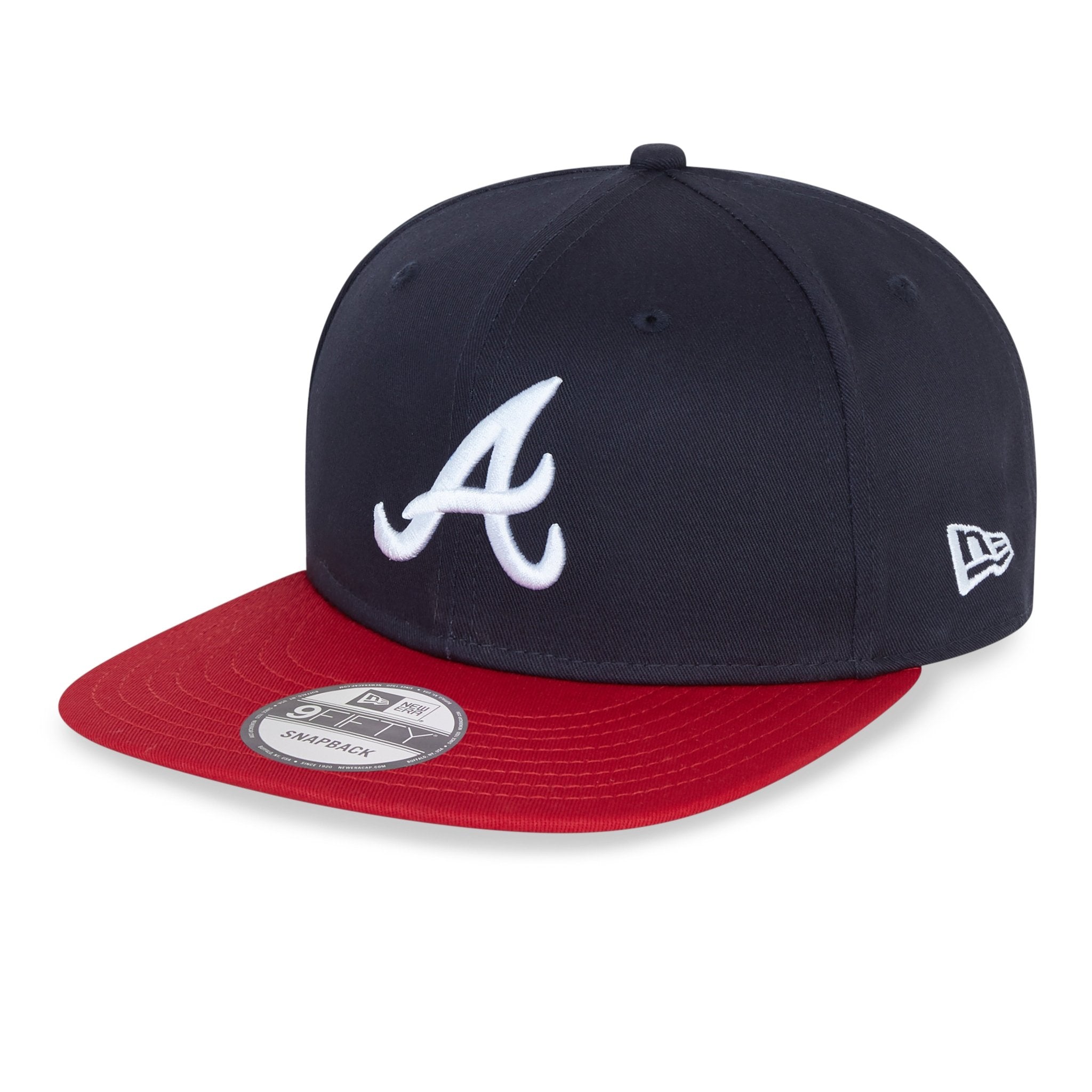 New Era MLB Atlanta Braves OTC 9FIFTY Snapback Cap Black - CNEWE3777 - Coziness