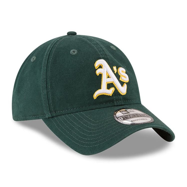 New Era MLB Core Classic 9TWENTY Cap Oakland Athletics Grün - 60235231 - Coziness