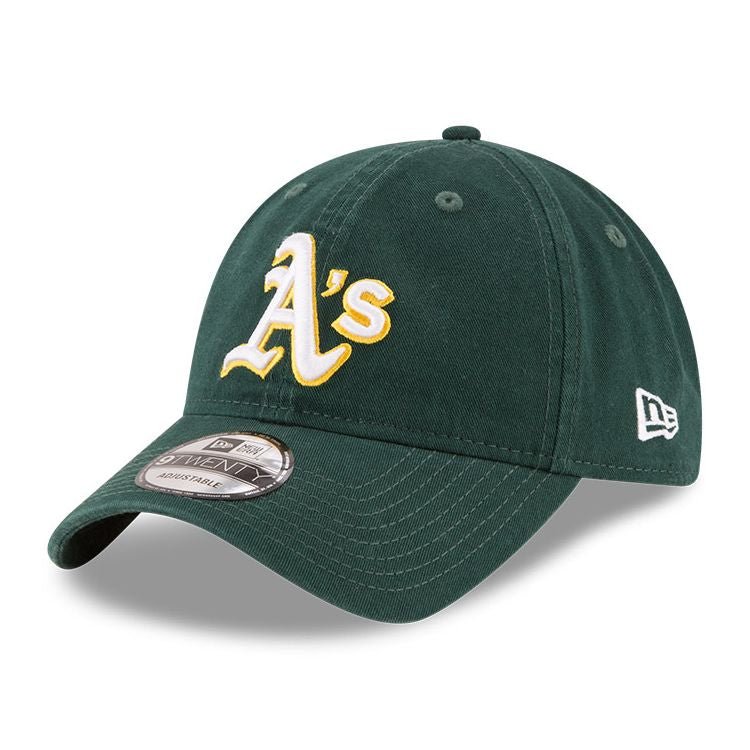 New Era MLB Core Classic 9TWENTY Cap Oakland Athletics Grün - 60235231 - Coziness