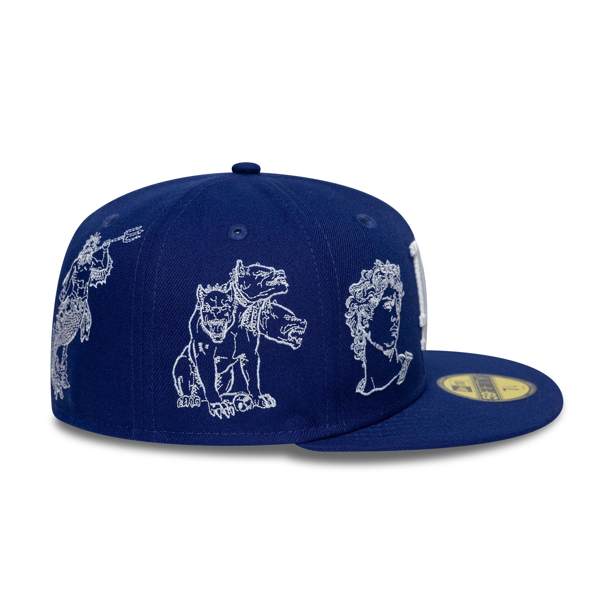 New Era MLB Mythical LA Dodgers Blue 59FIFTY Fitted Cap - CNEWE4556 - Coziness