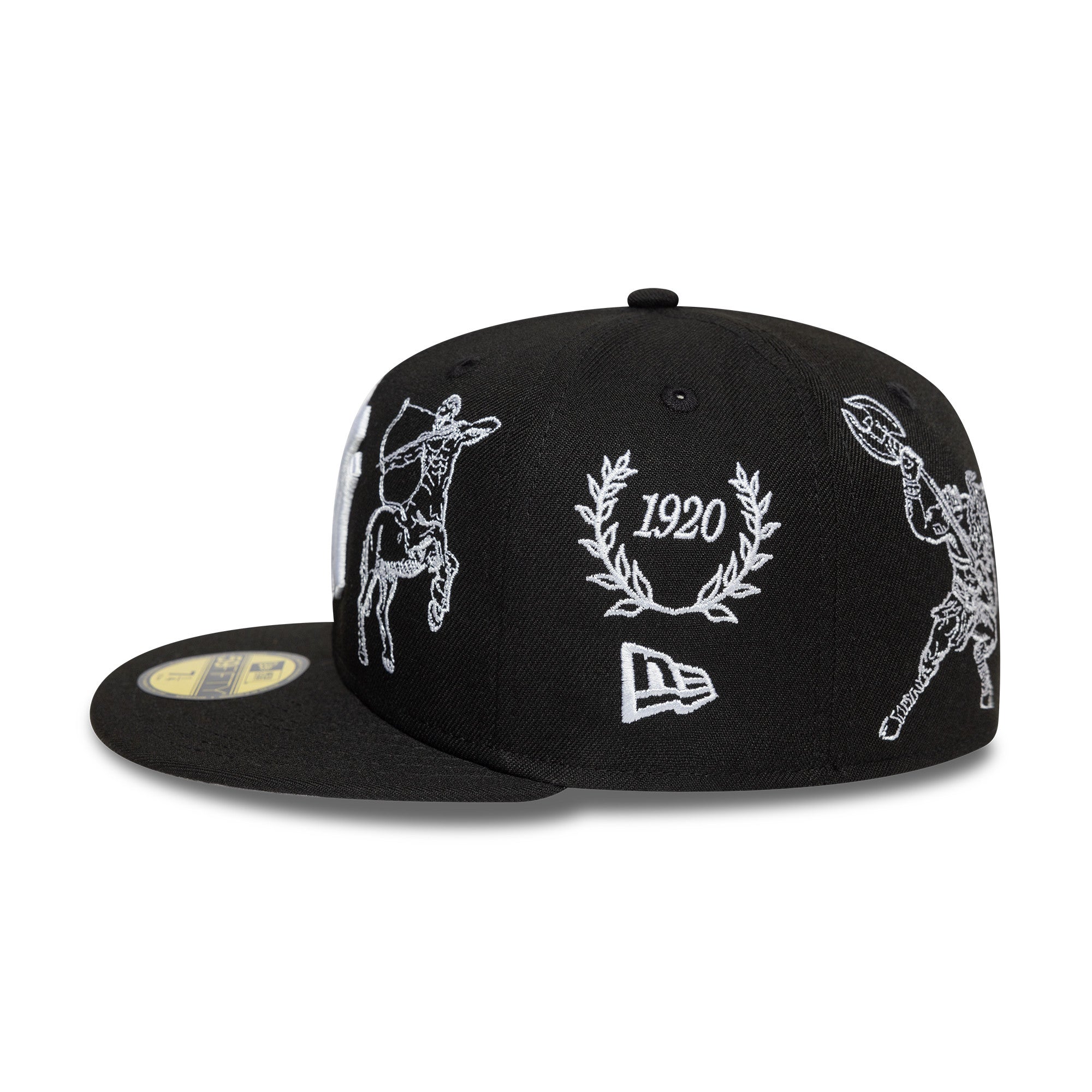 New Era MLB Mythical NY Yankees Black 59FIFTY Fitted Cap - CNEWE4549 - Coziness