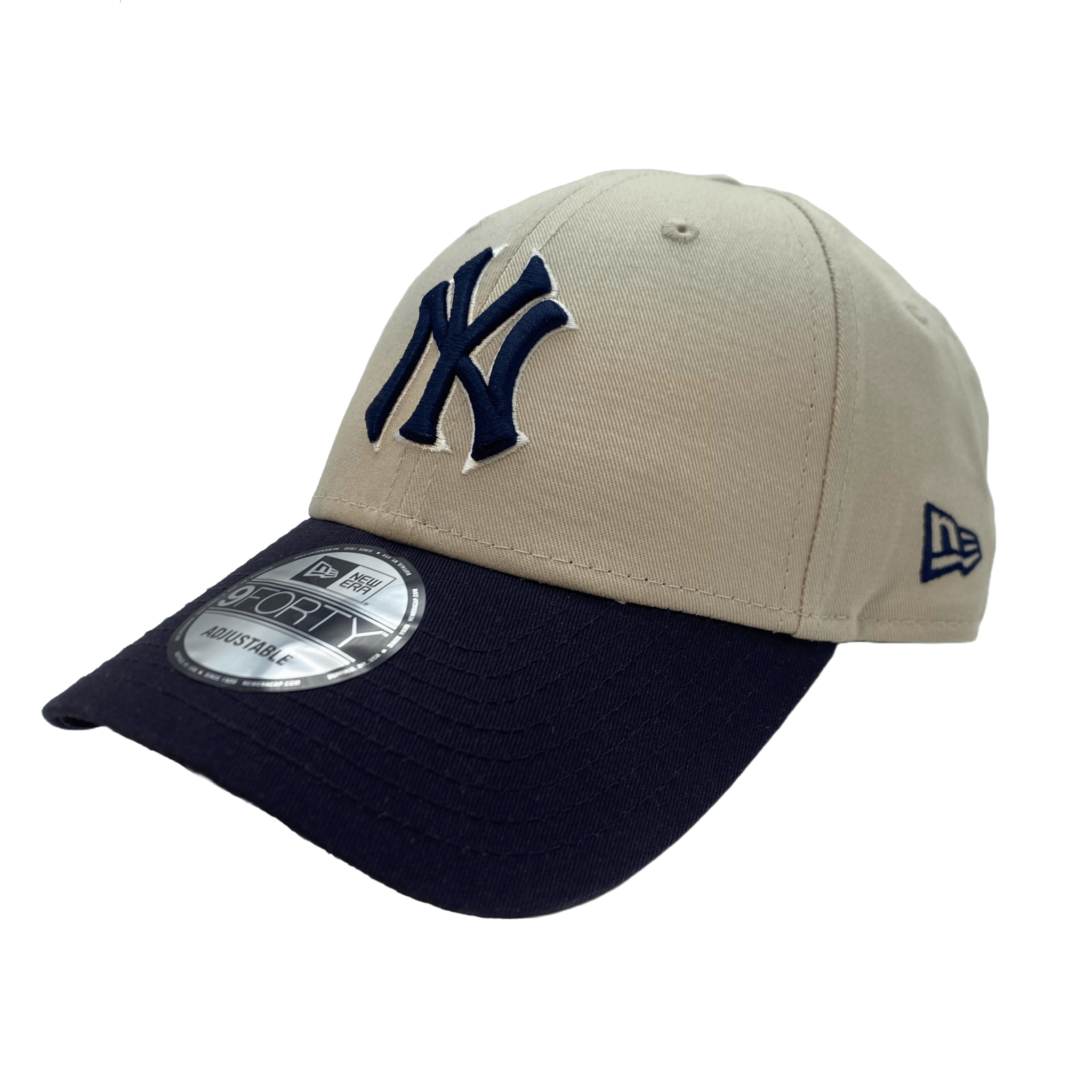 New Era MLB NY YANKEES 9FORTY Contrast Cap Beige - CNEWE4685 - Coziness
