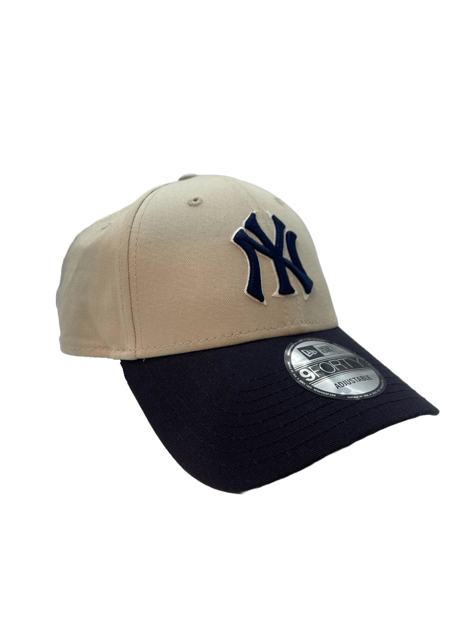 New Era MLB NY YANKEES 9FORTY Contrast Cap Beige - CNEWE4685 - Coziness