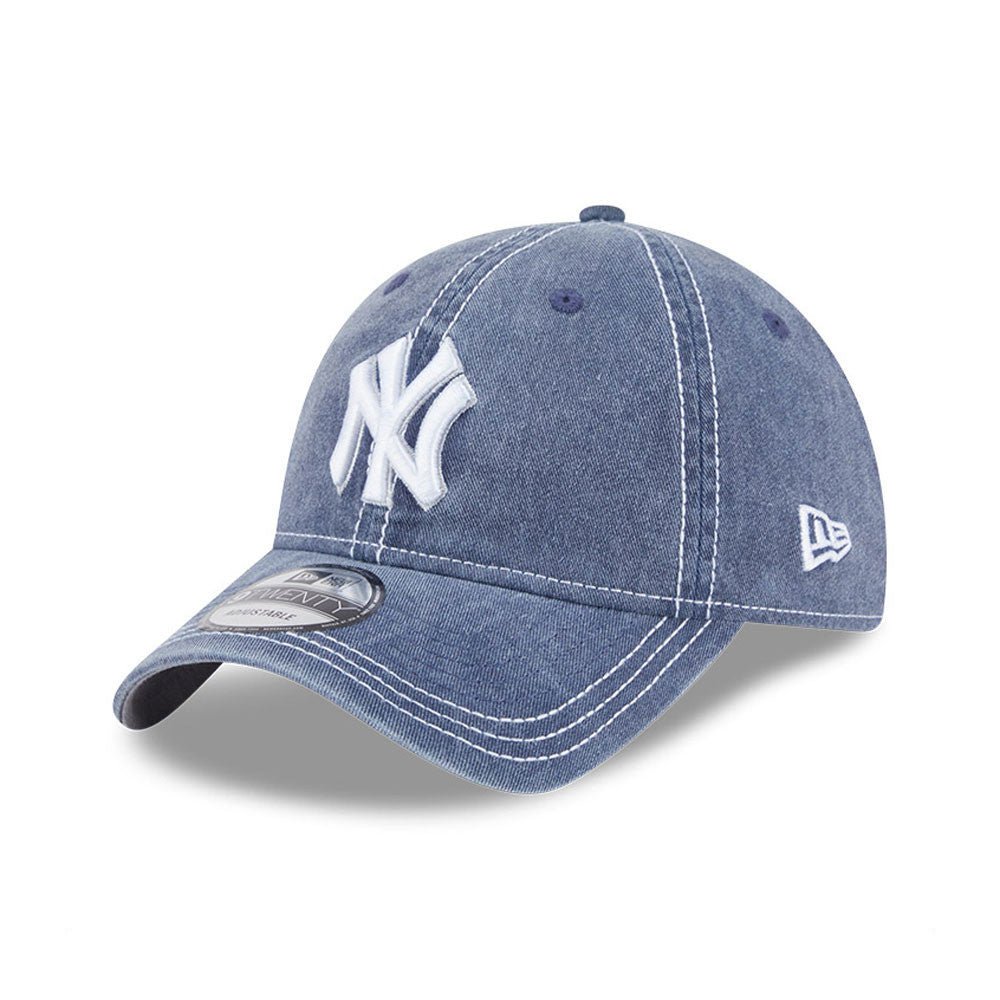 New Era New York Yankees 9TWENTY Washed Contrast Cap Navy - CNEWE3789 - Coziness