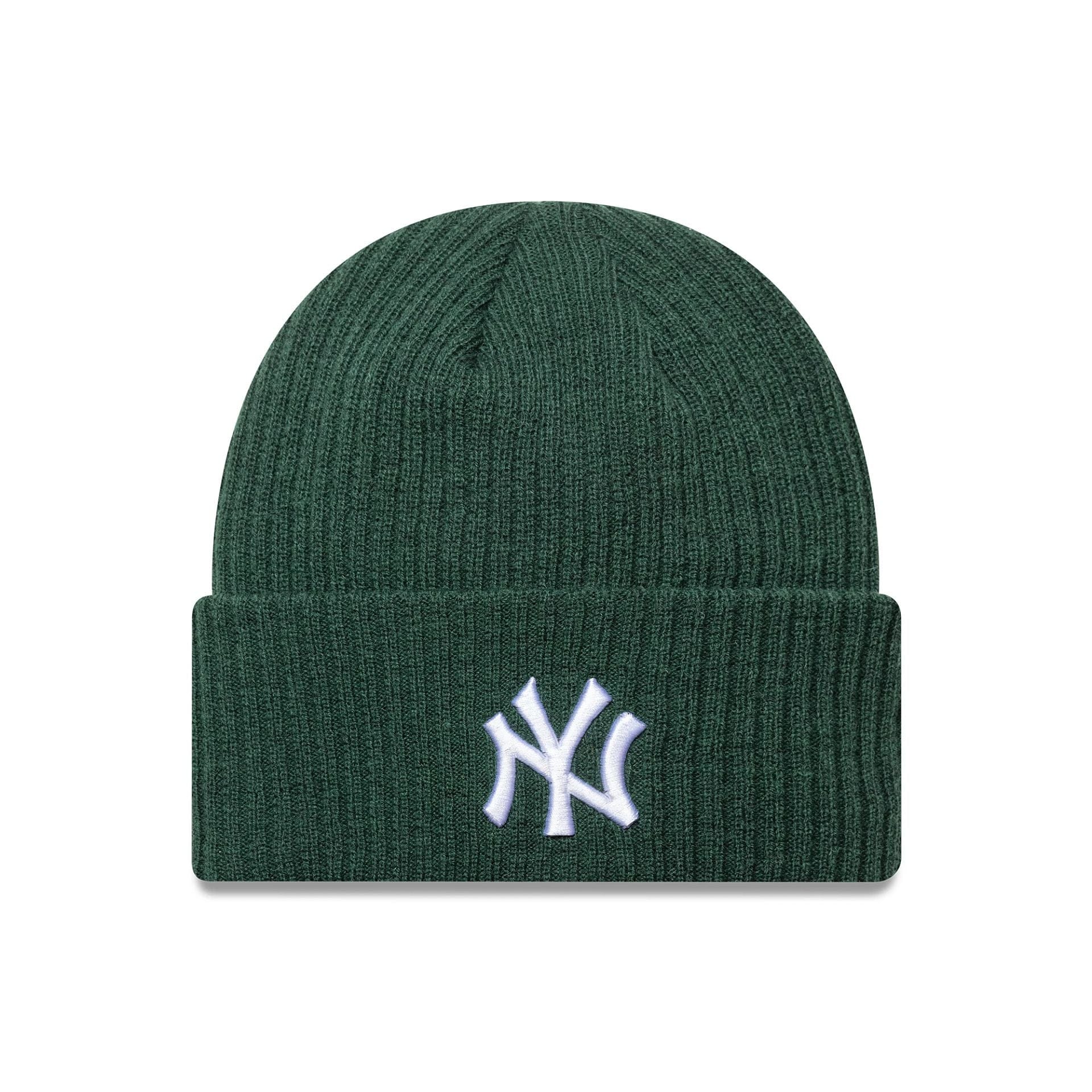 New Era New York Yankees Strickmütze Dunkelgrün - CNEWE7135 - Coziness