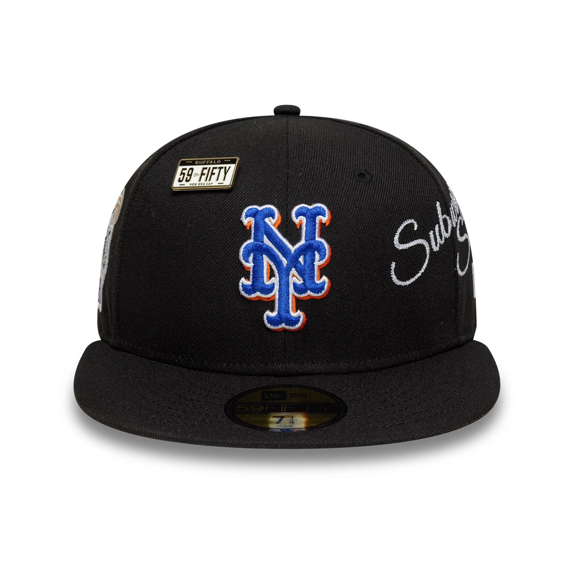 New Era NY Mets MLB 59FIFTY Subway Series Fitted Cap Schwarz - CNEWE8759 - Coziness