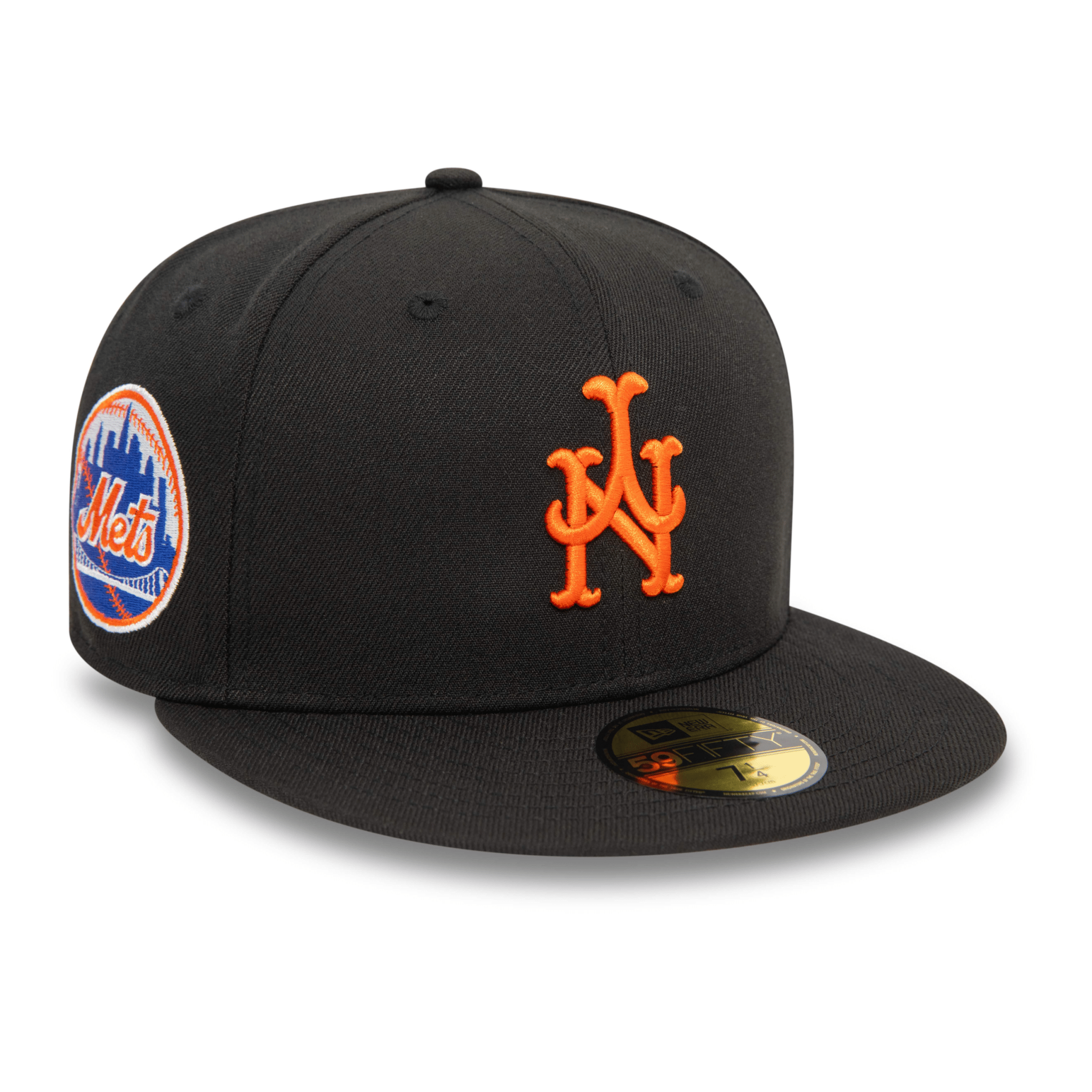 New Era NY Mets Upside down 59FIFTY Fitted Cap Schwarz - CNEWE6256 - Coziness