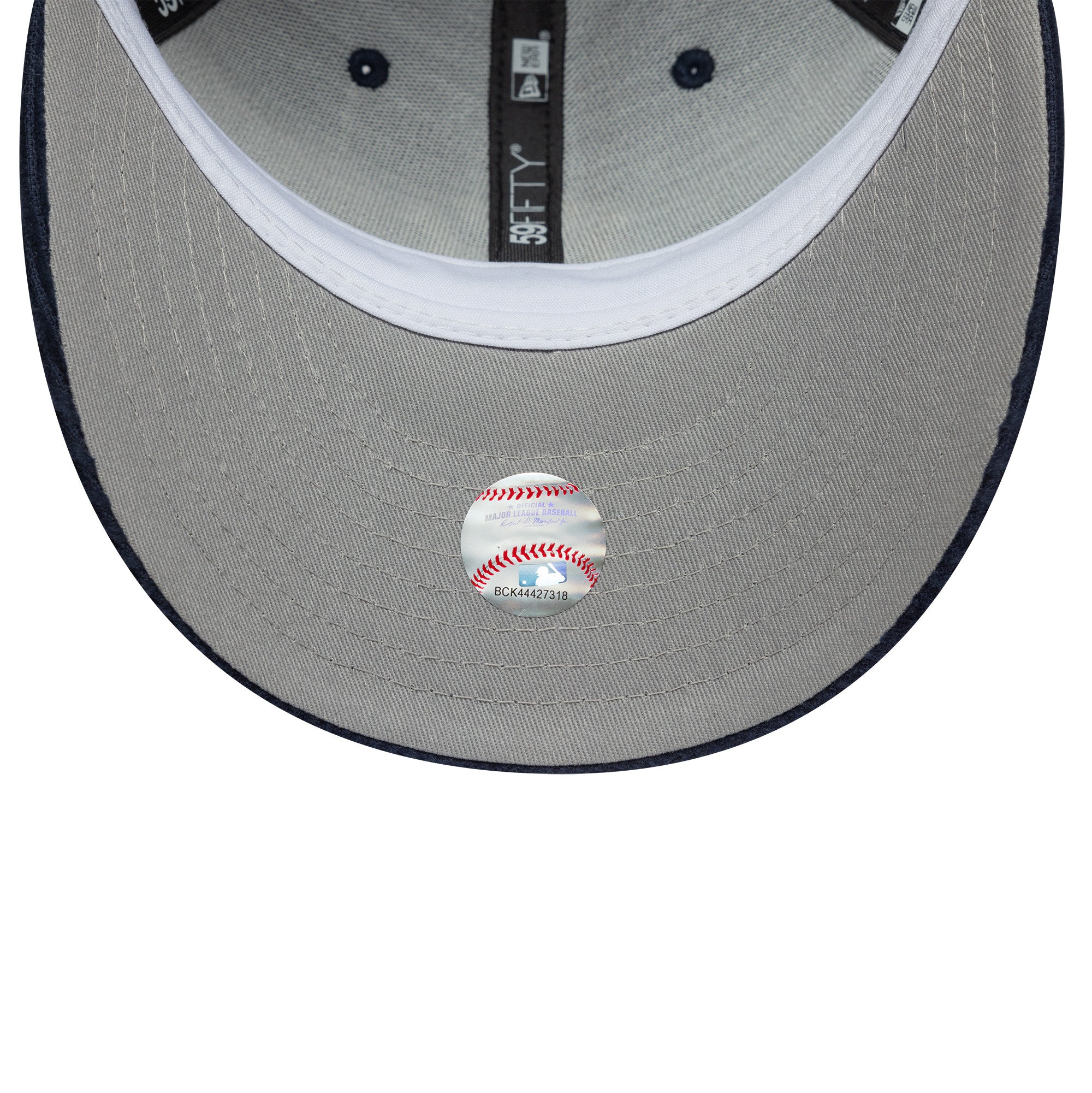 New Era NY Yankees 59FIFTY Cord Dogear Cap Navy - CNEWE7373 - Coziness