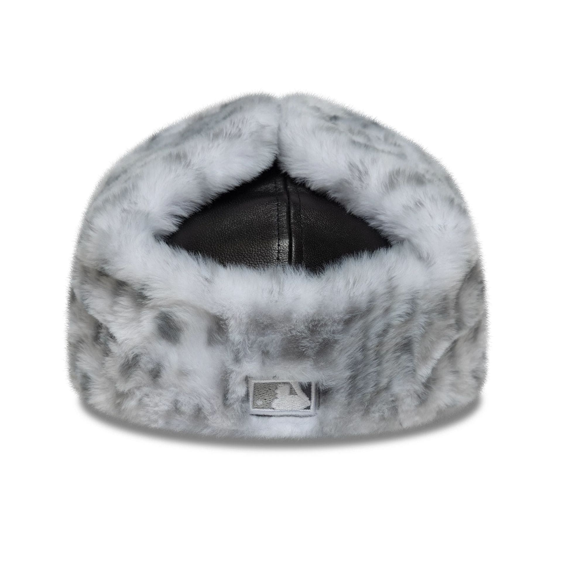 New Era NY Yankees 59FIFTY Kunstpelz Dogear Leder Cap - Schwarz