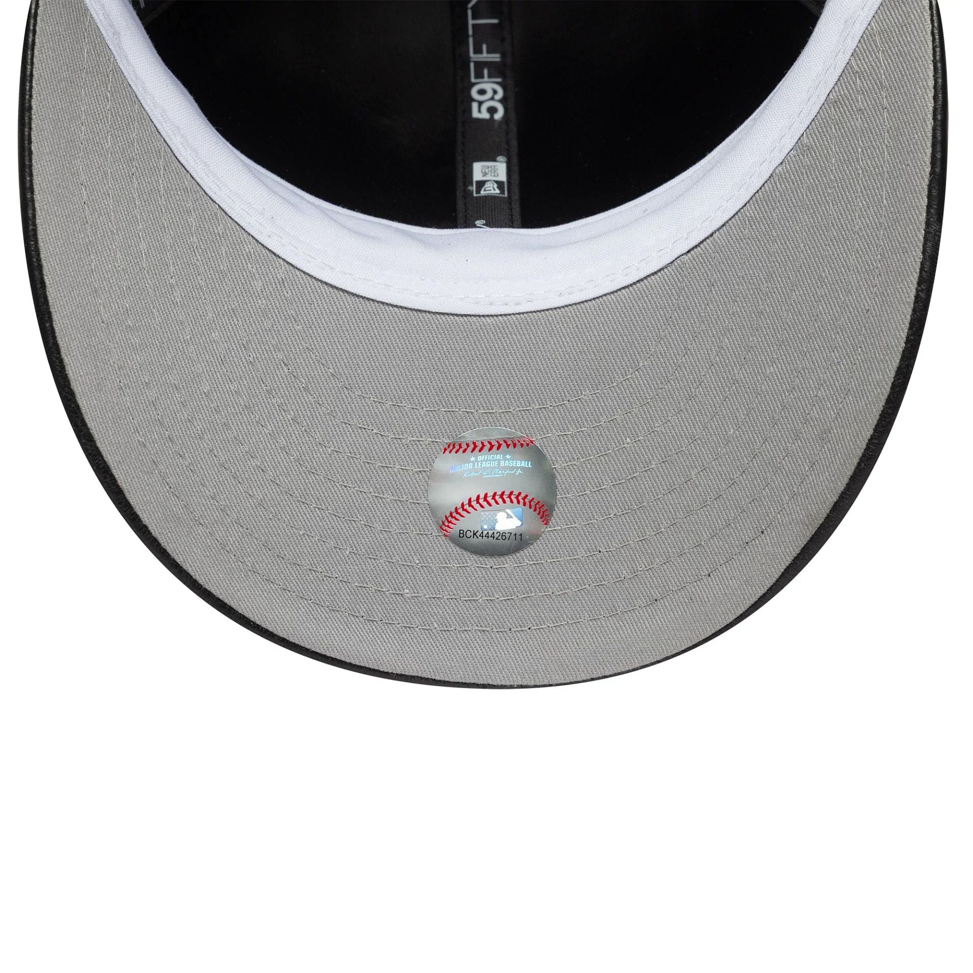 New Era NY Yankees 59FIFTY Kunstpelz Dogear Leder Cap - Schwarz