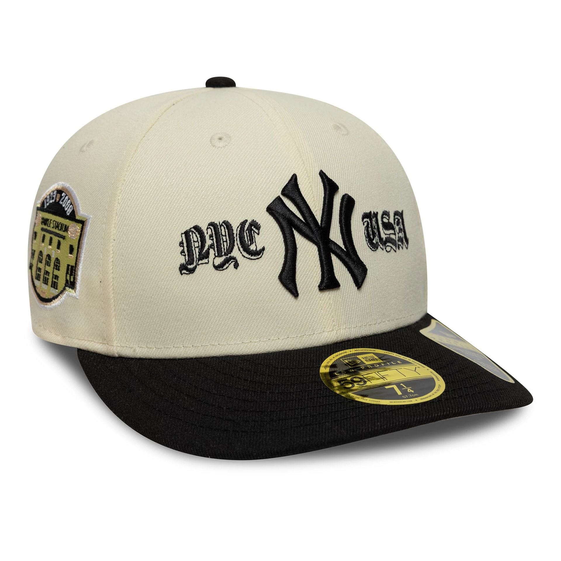 New Era NY Yankees 59FIFTY LP Cooperstown Fitted Cap Beige - CNEWE8743 - Coziness