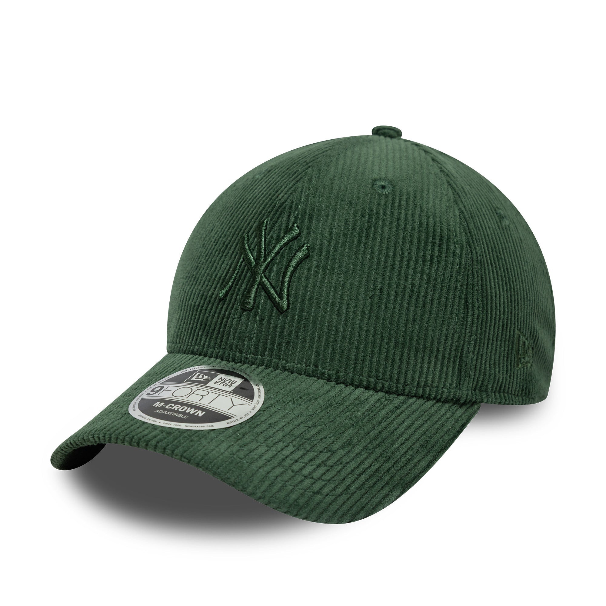New Era NY Yankees 9FORTY Cord Cap Grün - CNEWE8247 - Coziness