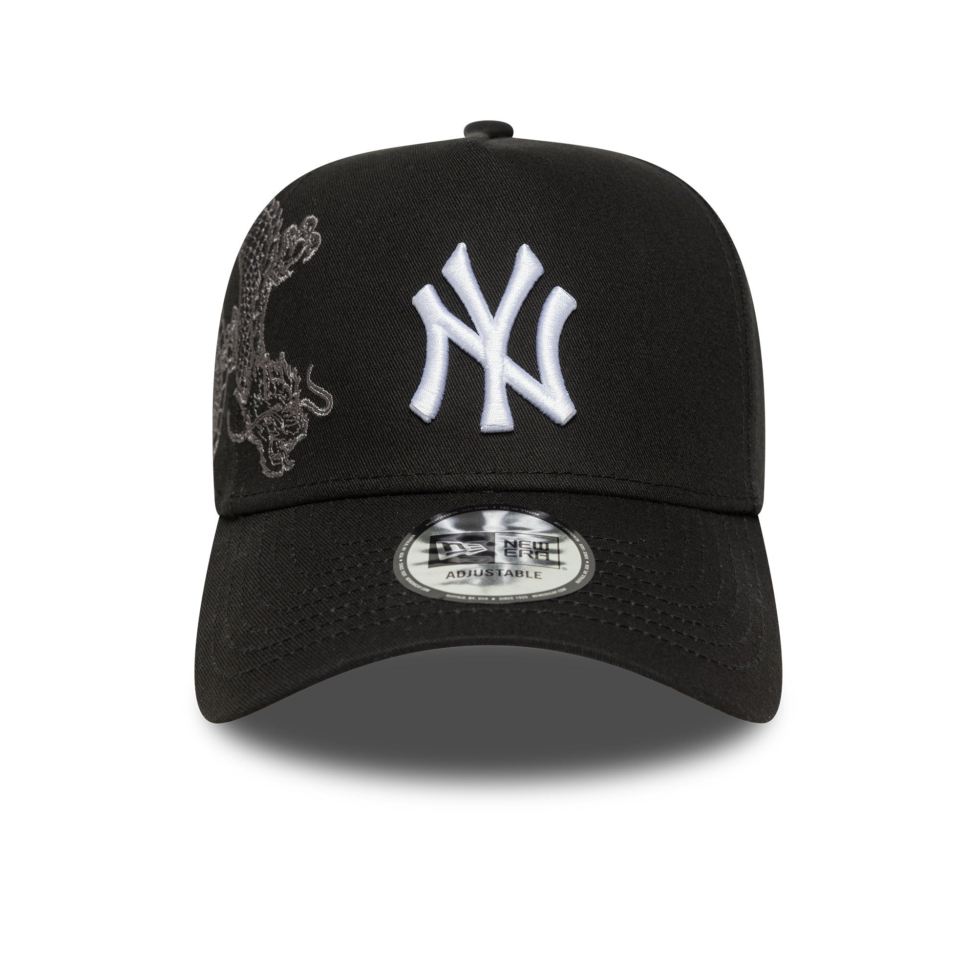 New Era NY Yankees 9FORTY Icon E - Frame Cap Schwarz - CNEWE5334 - Coziness