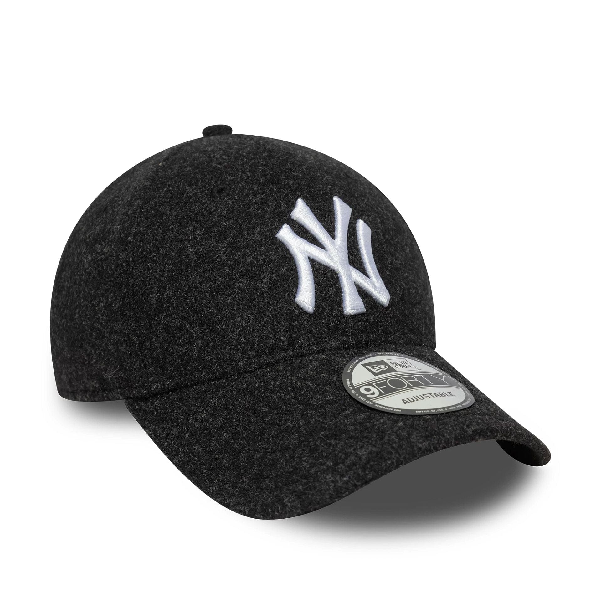 New Era NY Yankees 9FORTY Meltonwolle Cap Schwarz - CNEWE7289 - Coziness