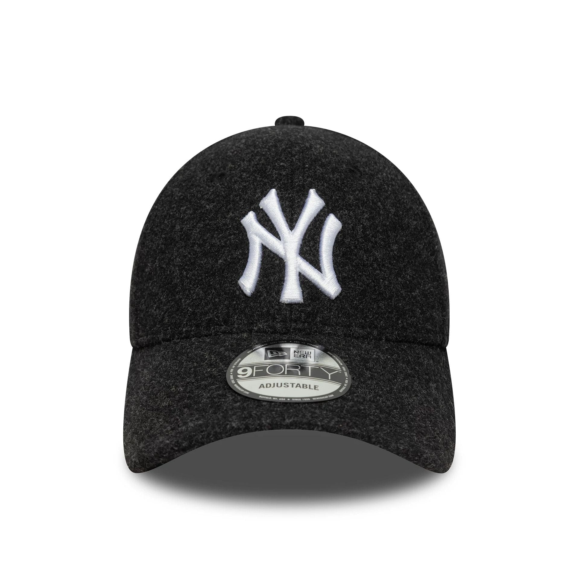 New Era NY Yankees 9FORTY Meltonwolle Cap Schwarz - CNEWE7289 - Coziness