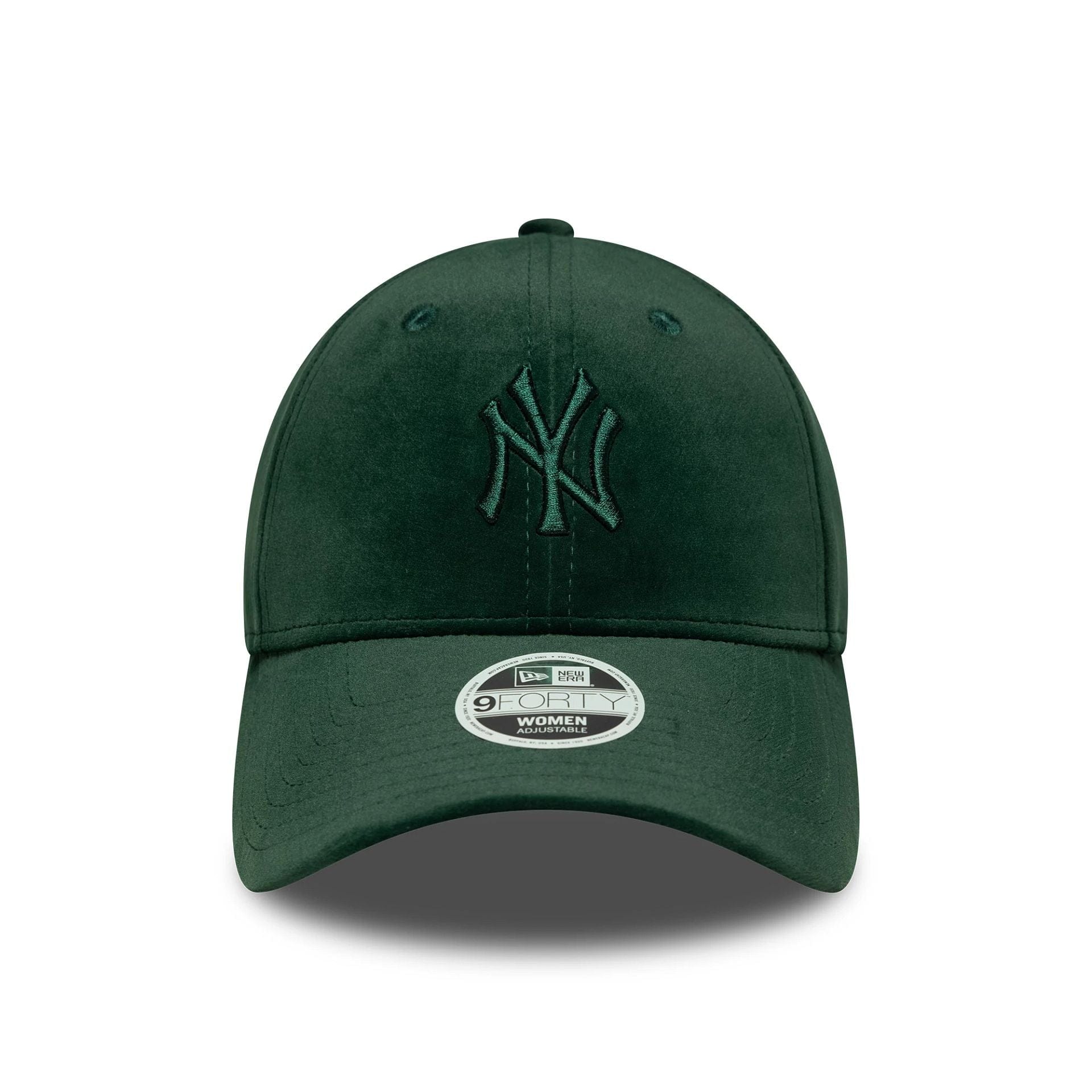 New Era NY Yankees 9FORTY Velour Cap Dunkelgrün - CNEWE7291 - Coziness