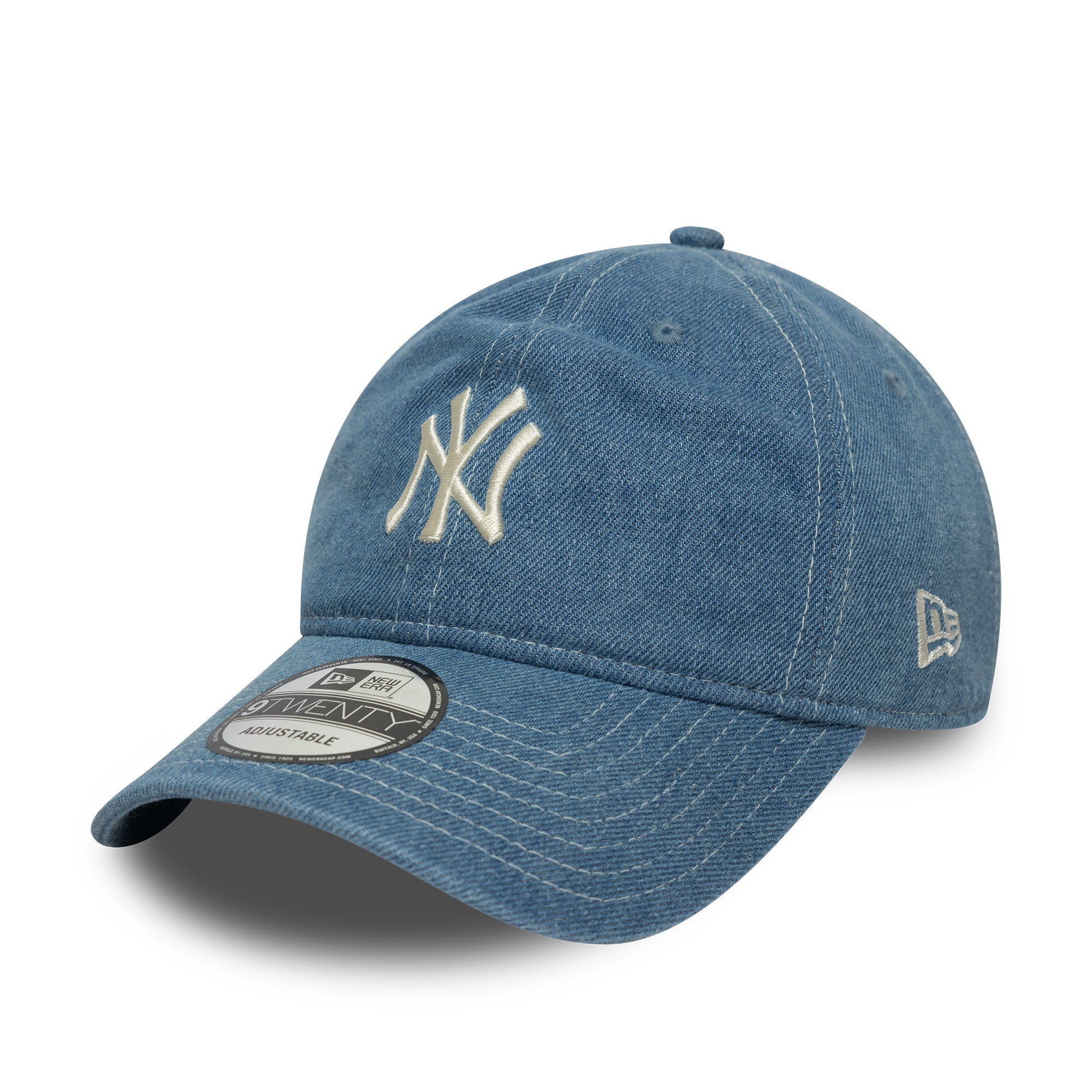 New Era NY Yankees 9TWENTY Denim Cap Hellblau - CNEWE5218 - Coziness
