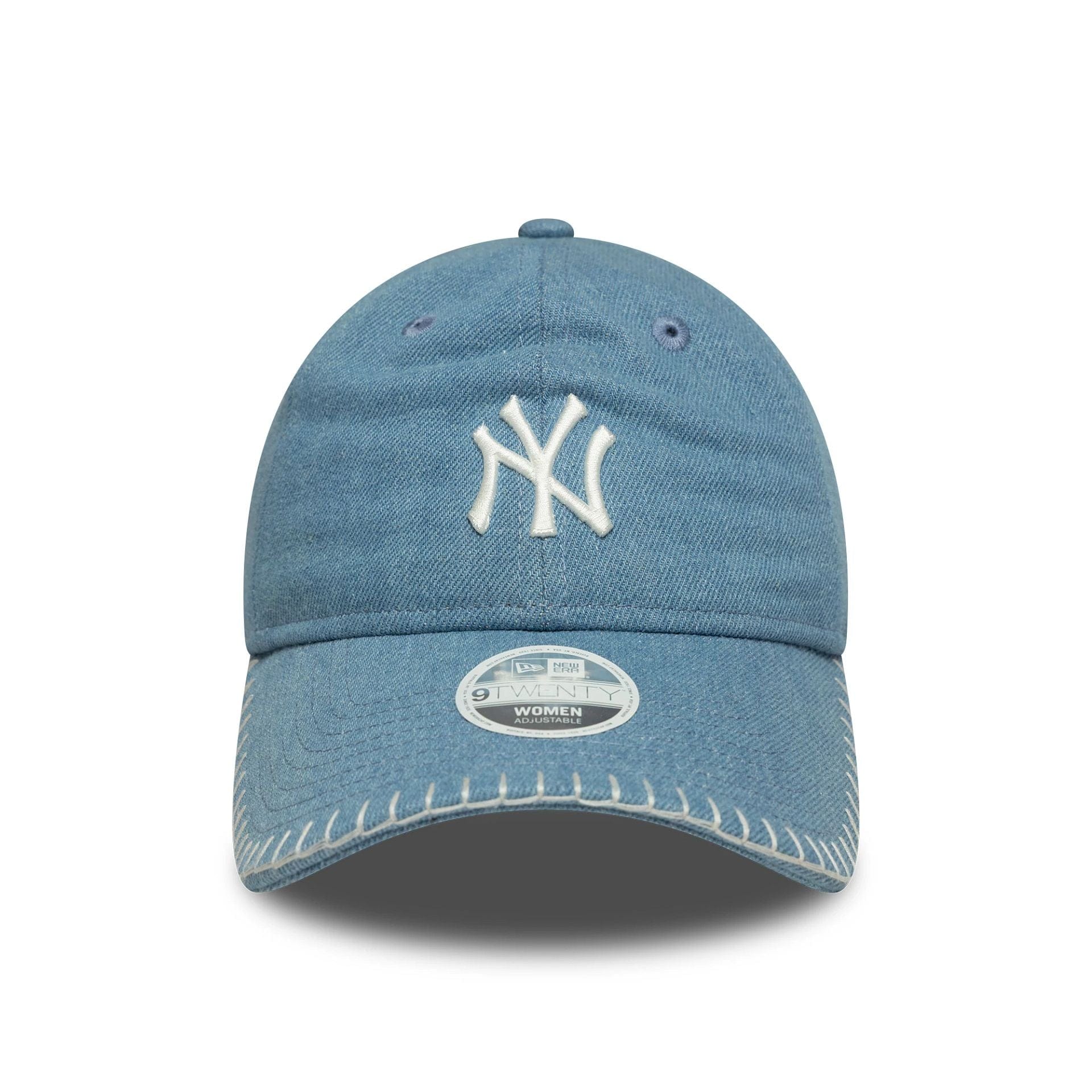 New Era NY Yankees 9Twenty Denim Cap Hellblau Wmns - CNEWE8108 - Coziness