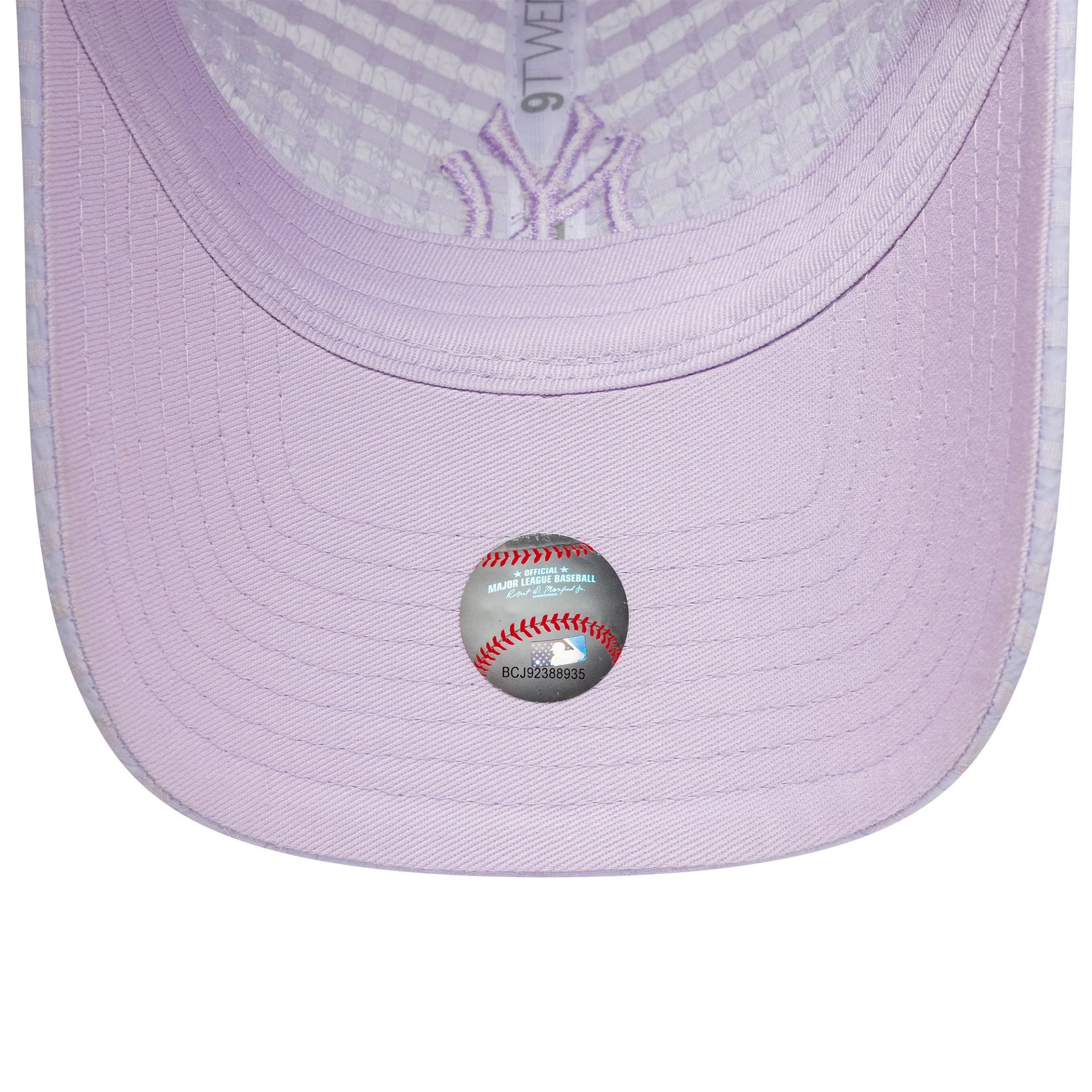 New Era NY Yankees 9TWENTY Seersucker Cap Purple Wmns - CNEWE10191 - Coziness