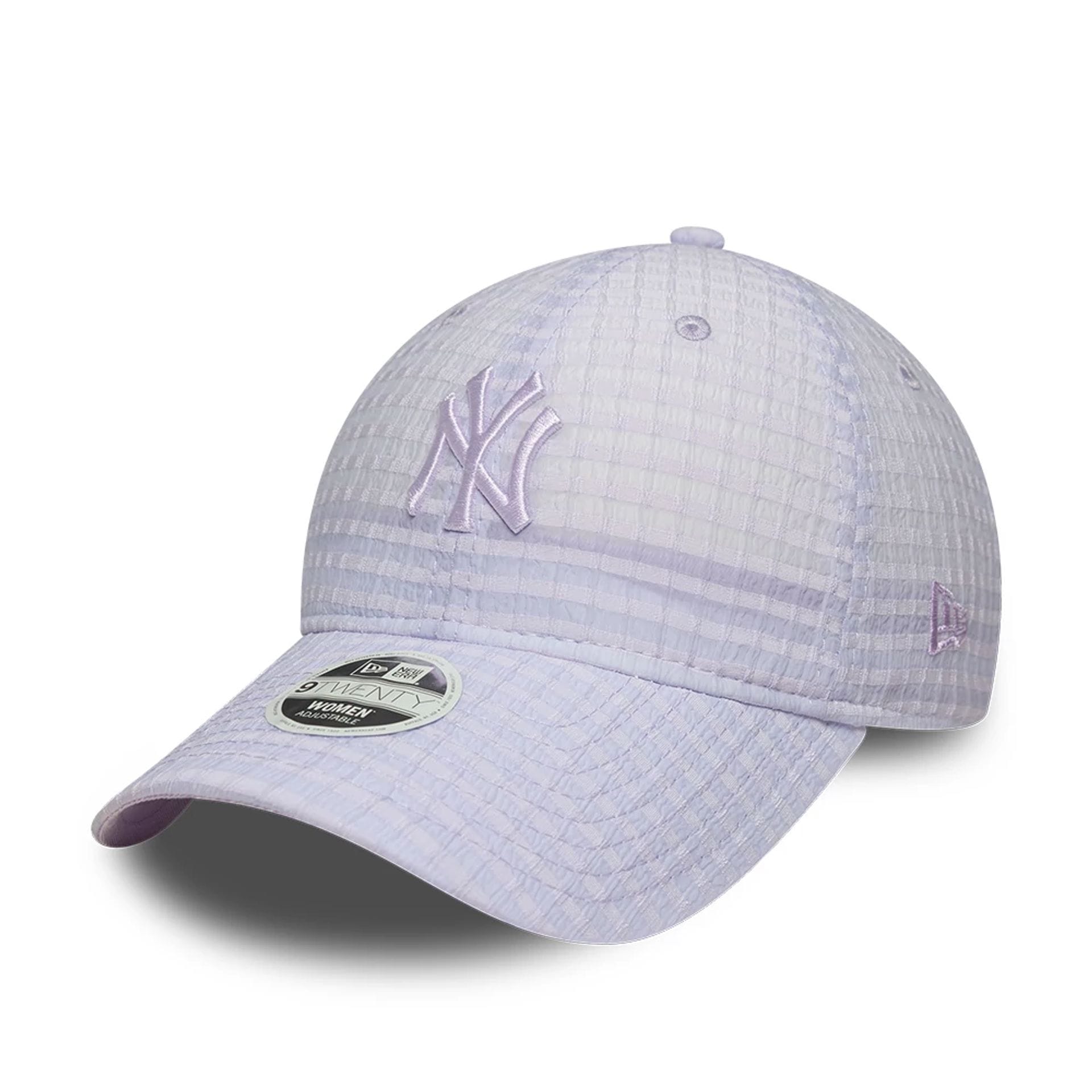 New Era NY Yankees 9TWENTY Seersucker Cap Purple Wmns - CNEWE10191 - Coziness