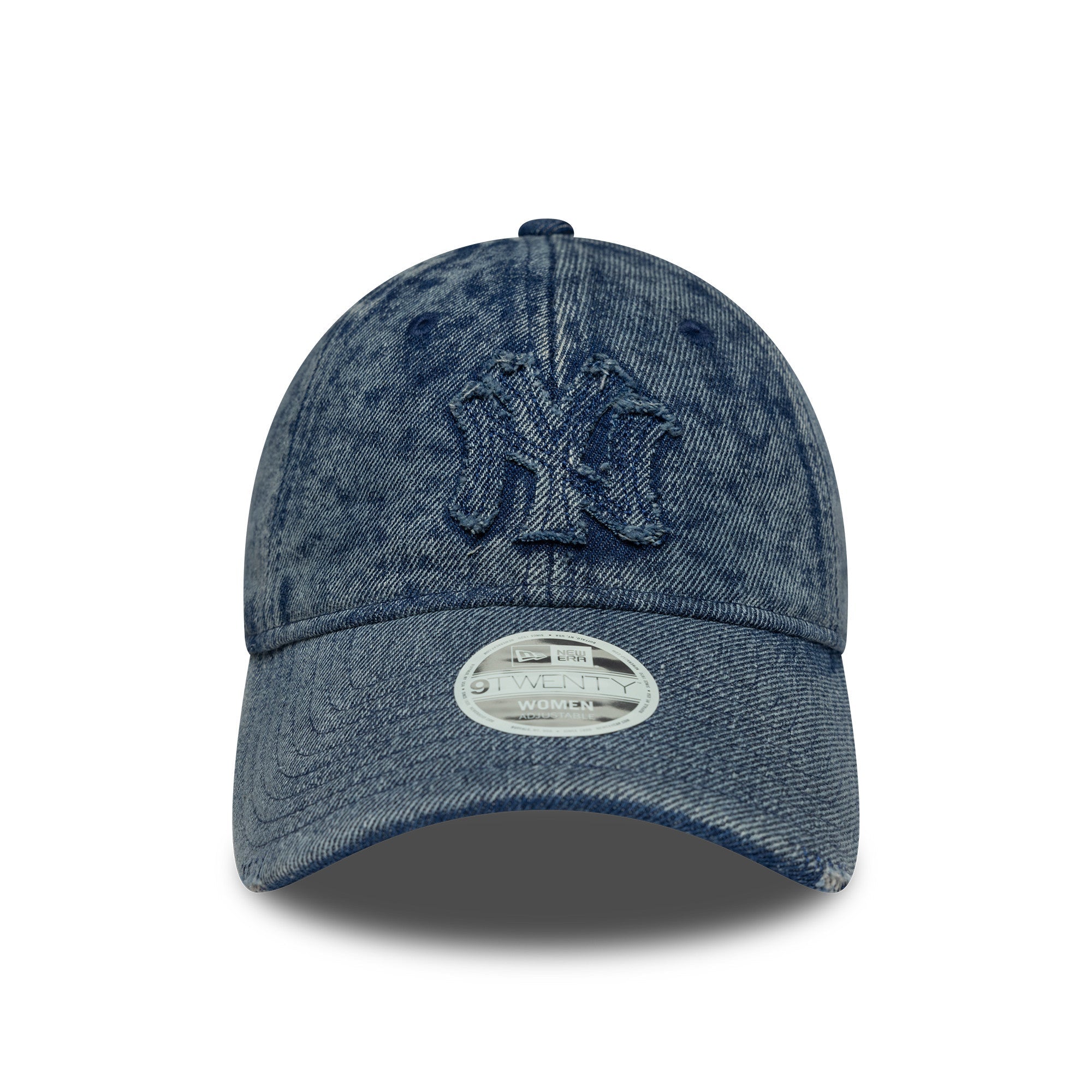 New Era NY Yankees 9TWENTY Wmns Stone Denim Cap Dunkelblau - CNEWE5339 - Coziness