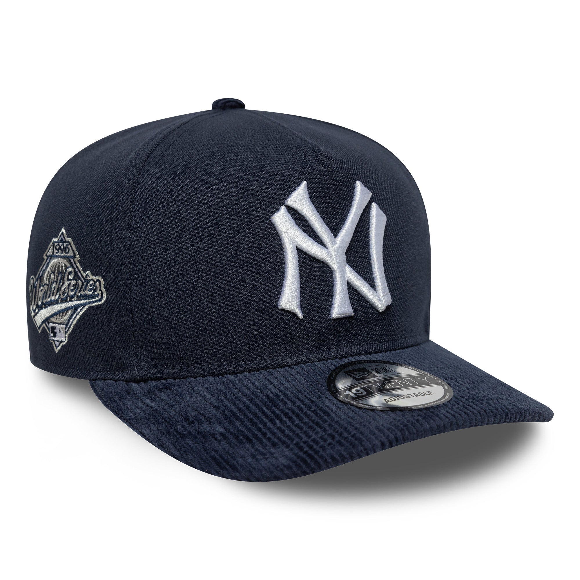 New Era NY Yankees Cooperstown 19TWENTY Cord Cap Navy - CNEWE6996 - Coziness