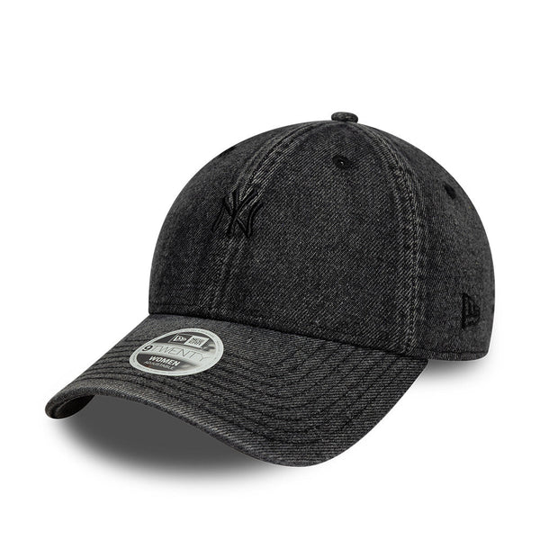 New Era NY Yankees Denim 9TWENTY Cap Schwarz - CNEWE7007 - Coziness