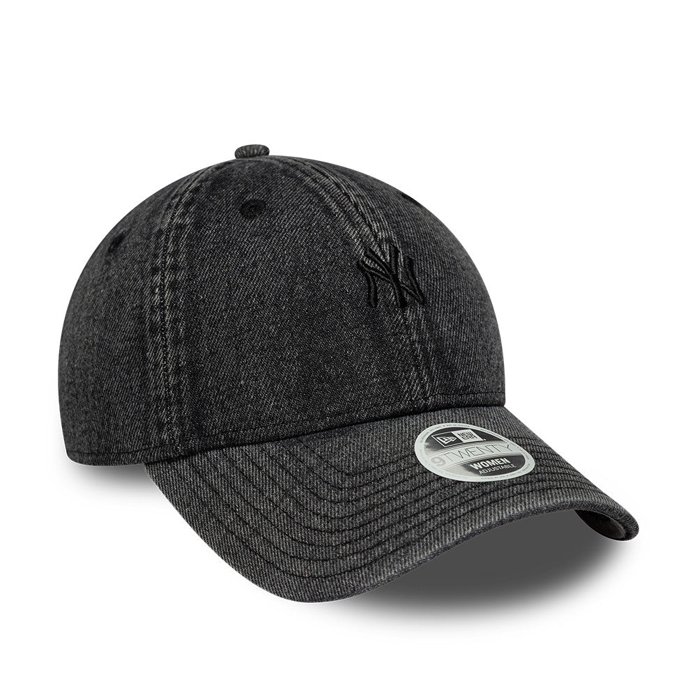 New Era NY Yankees Denim 9TWENTY Cap Schwarz - CNEWE7007 - Coziness