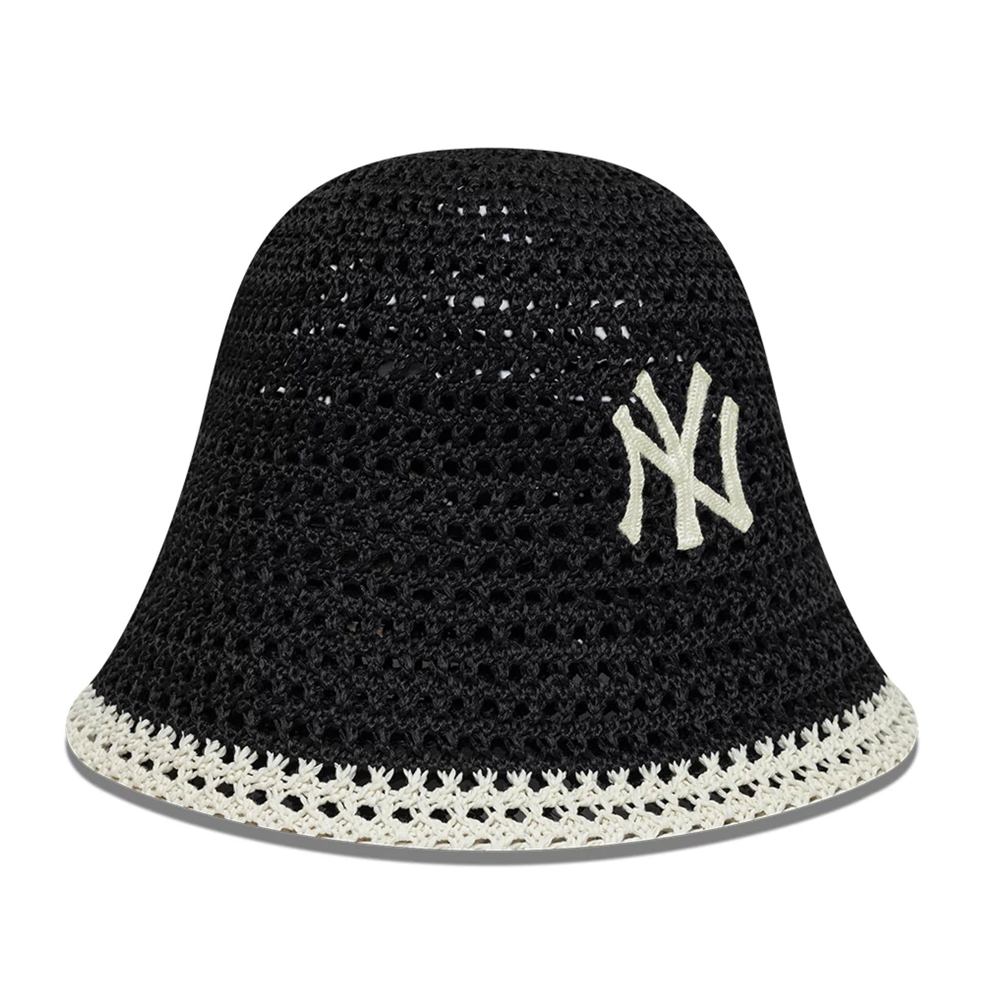 New Era NY Yankees Knitted Bucket Hat Black Wmns - CNEWE10205 - Coziness