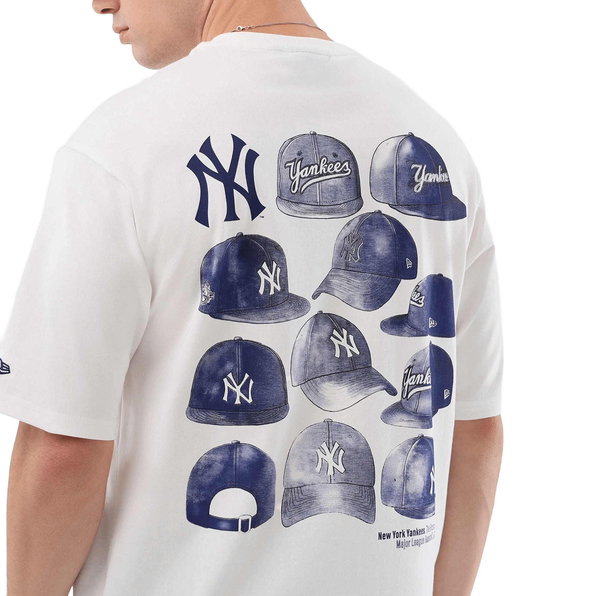 New Era NY Yankees MLB Cap T-Shirt Weiß - CNEWE10218 - Coziness